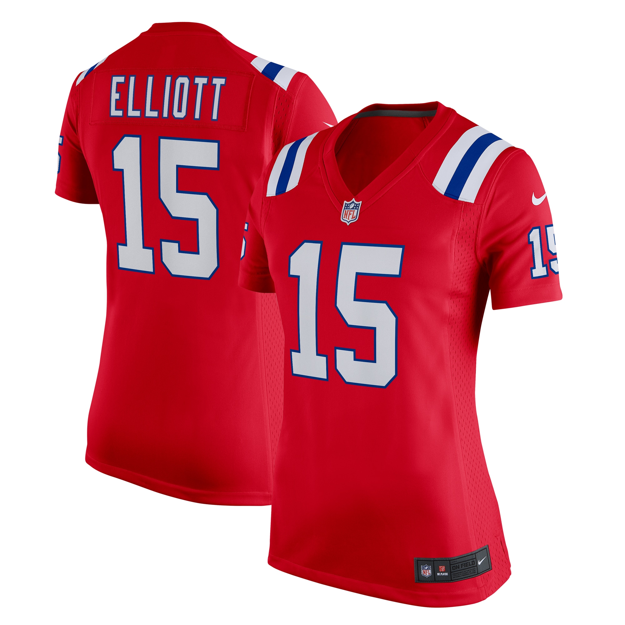 Ezekiel Elliott New England Patriots Alternate Game Jersey - Women's