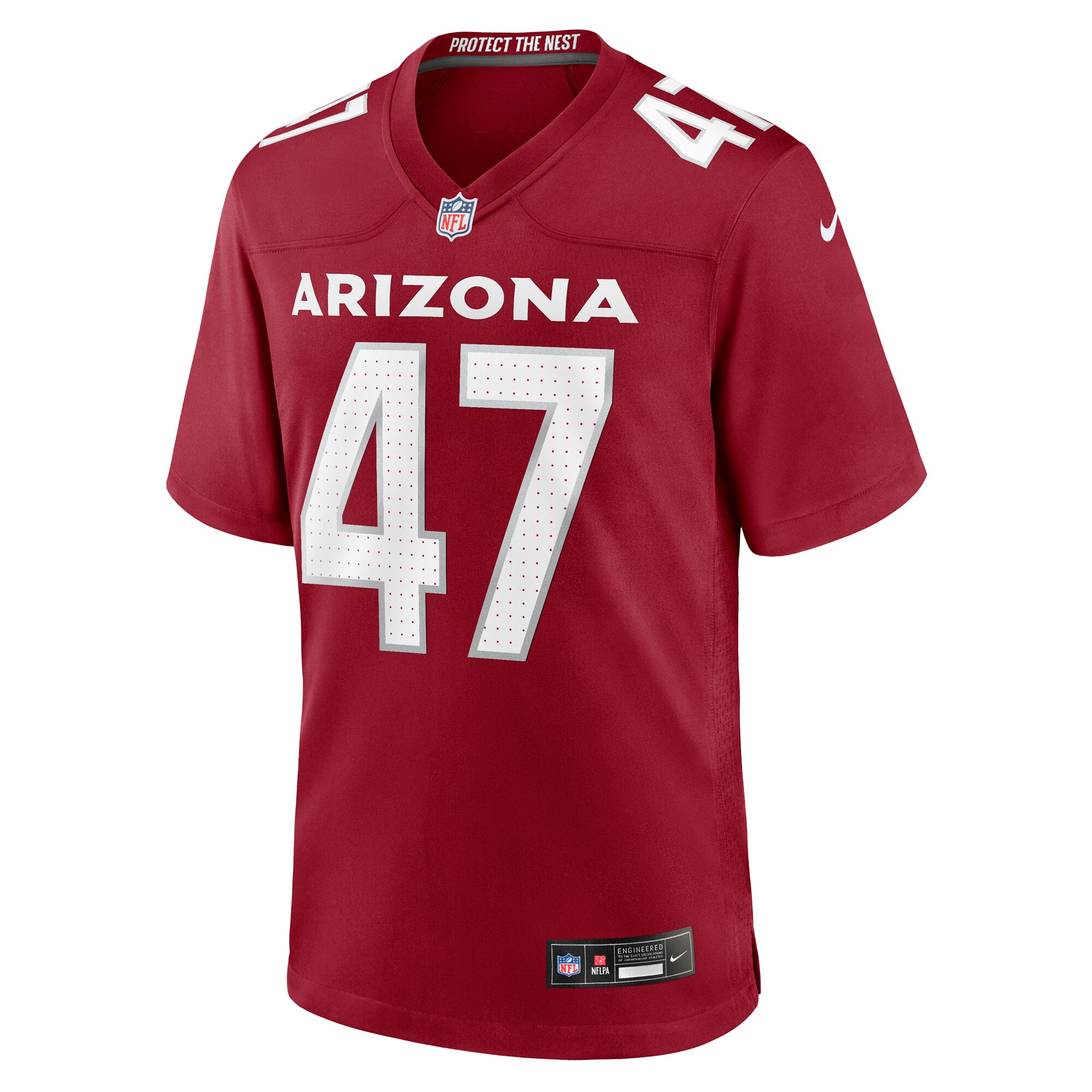 Alternative view of Ezekiel Turner Arizona Cardinals Game Jersey - Men's