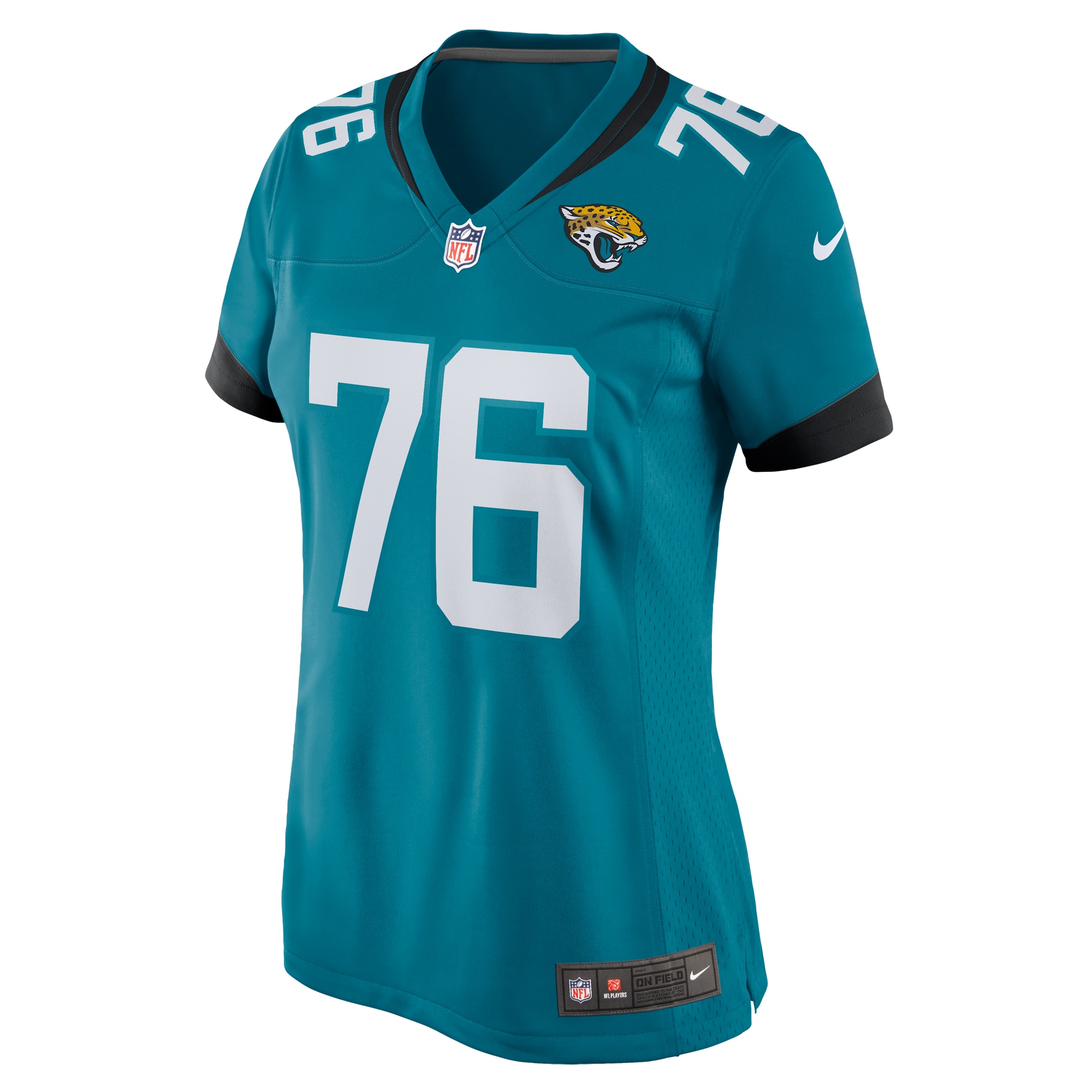 Alternative view of Ezra Cleveland Jacksonville Jaguars Game Jersey - Women's