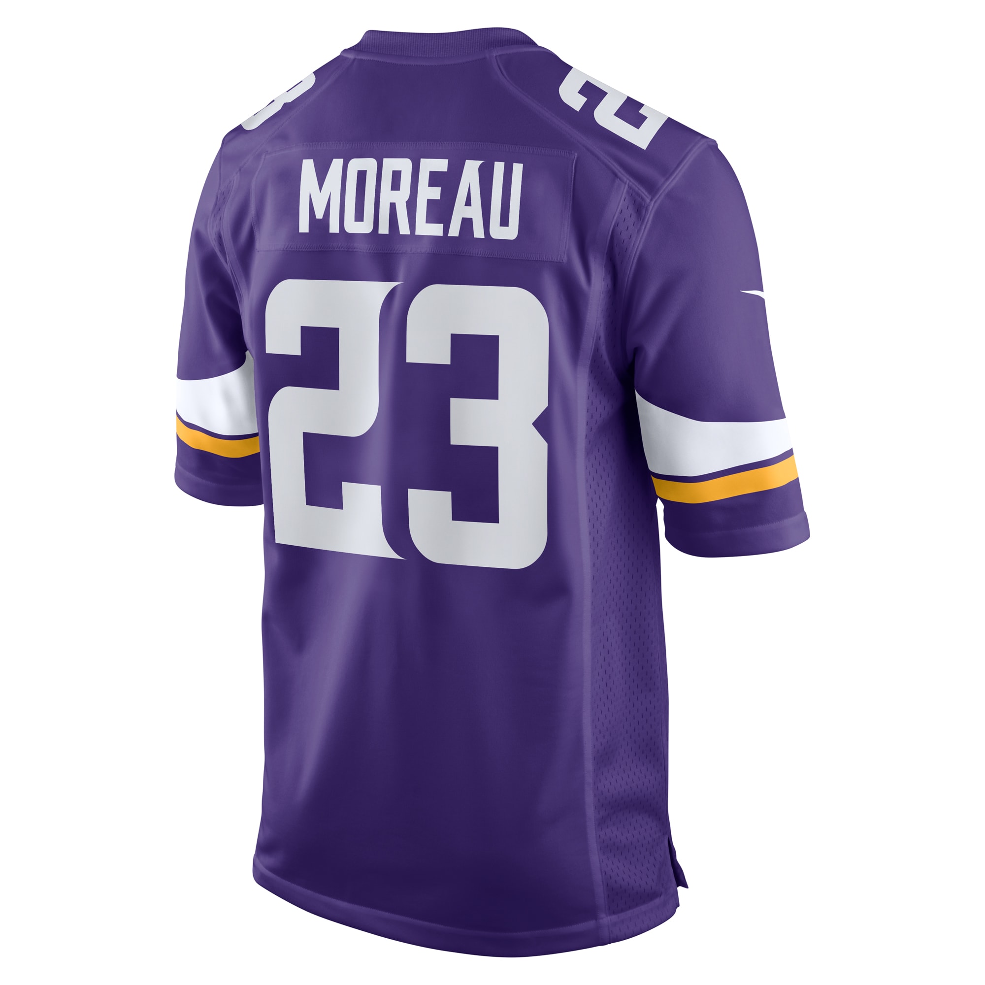 Fabian Moreau Minnesota Vikings Game Jersey - Men's - Image 3