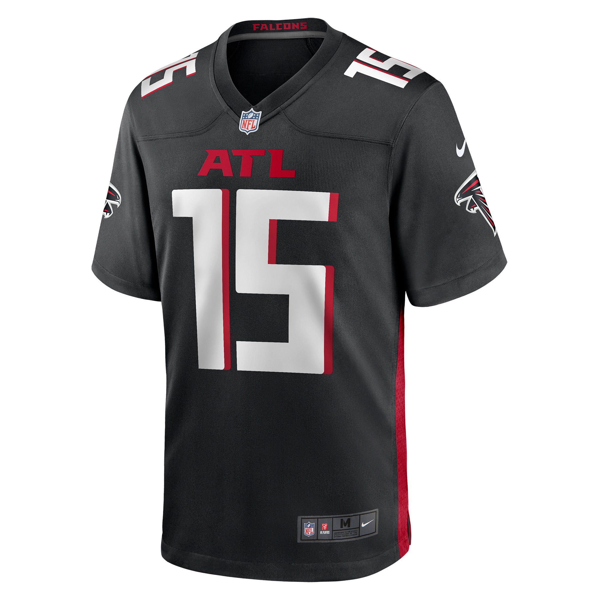 Alternative view of Feleipe Franks Atlanta Falcons Game Jersey - Men's