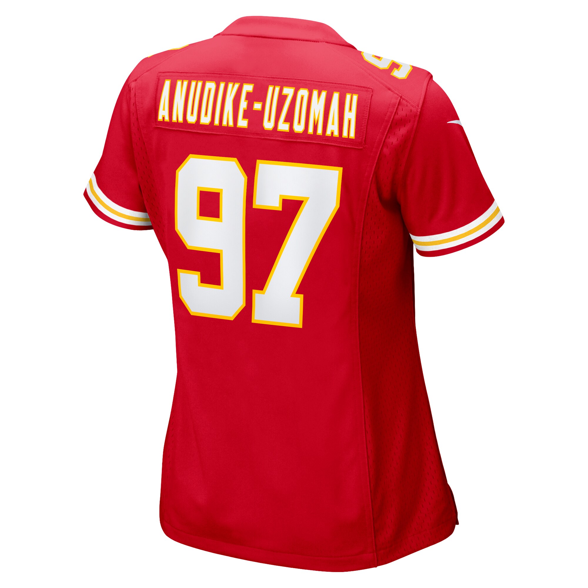 Felix Anudike-Uzomah Kansas City Chiefs Game Jersey - Women's | Uzomah Red Player Jersey - Image 3