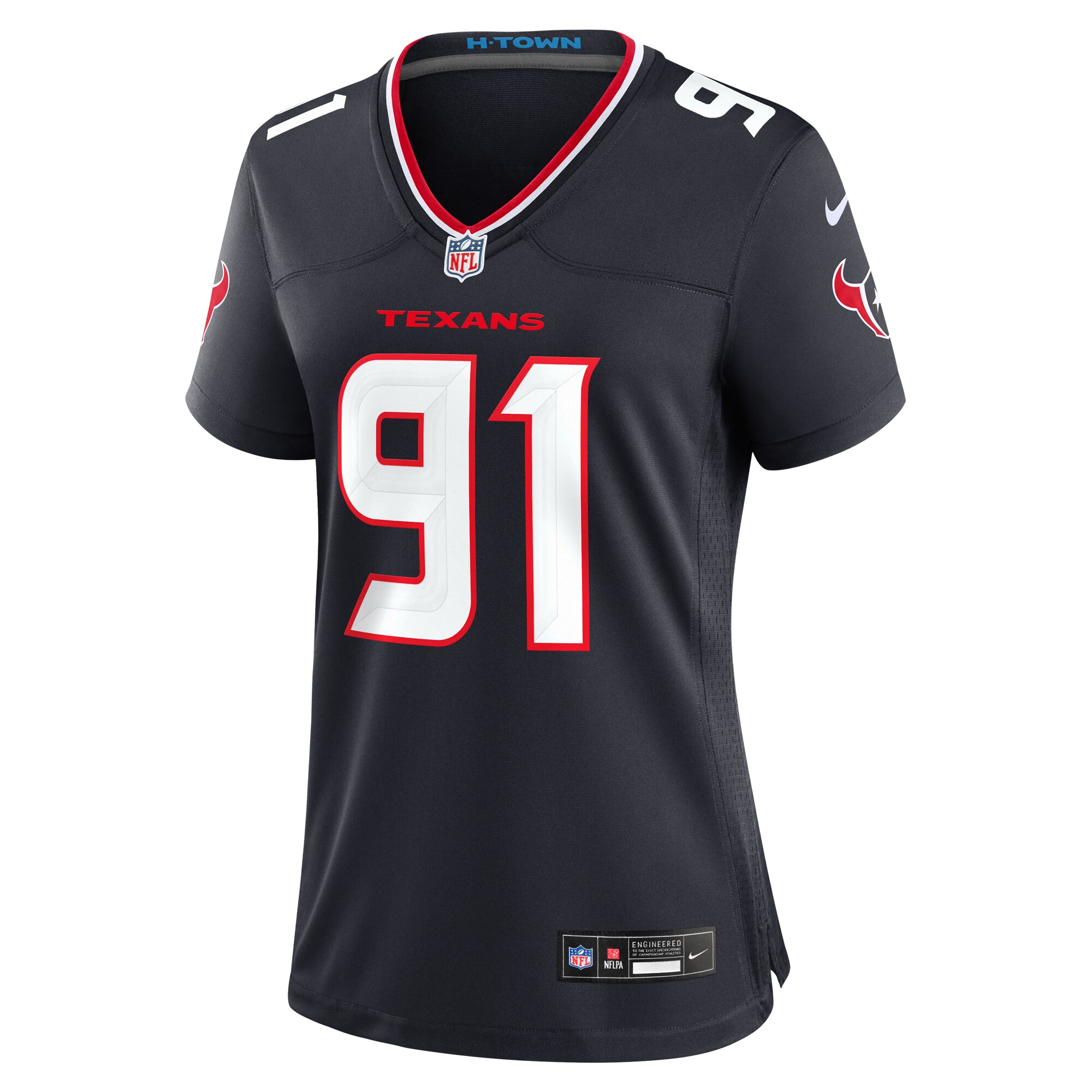 Folorunso Fatukasi Houston Texans Game Jersey - Women's - Image 2