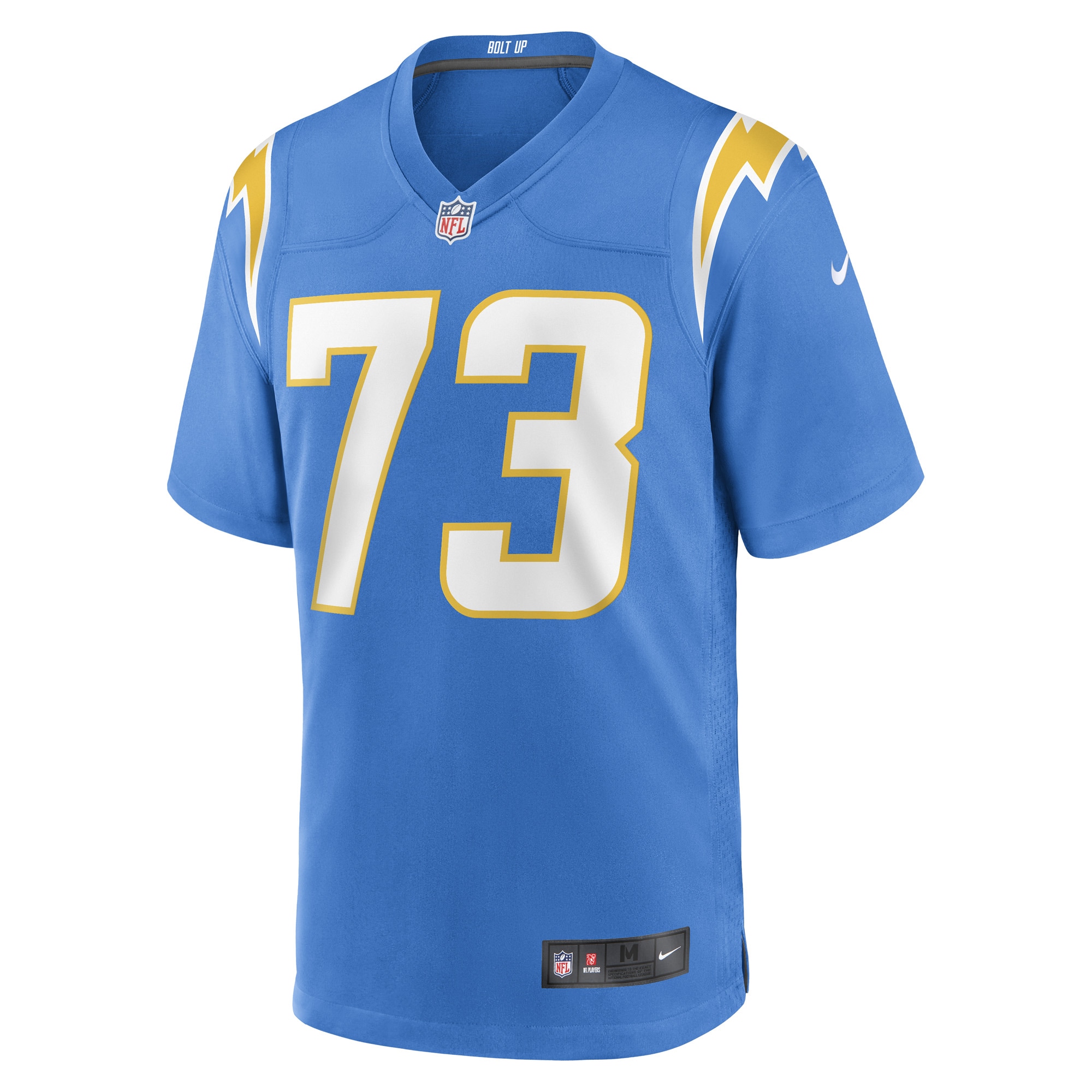 Alternative view of Foster Sarell Los Angeles Chargers Game Jersey - Men's