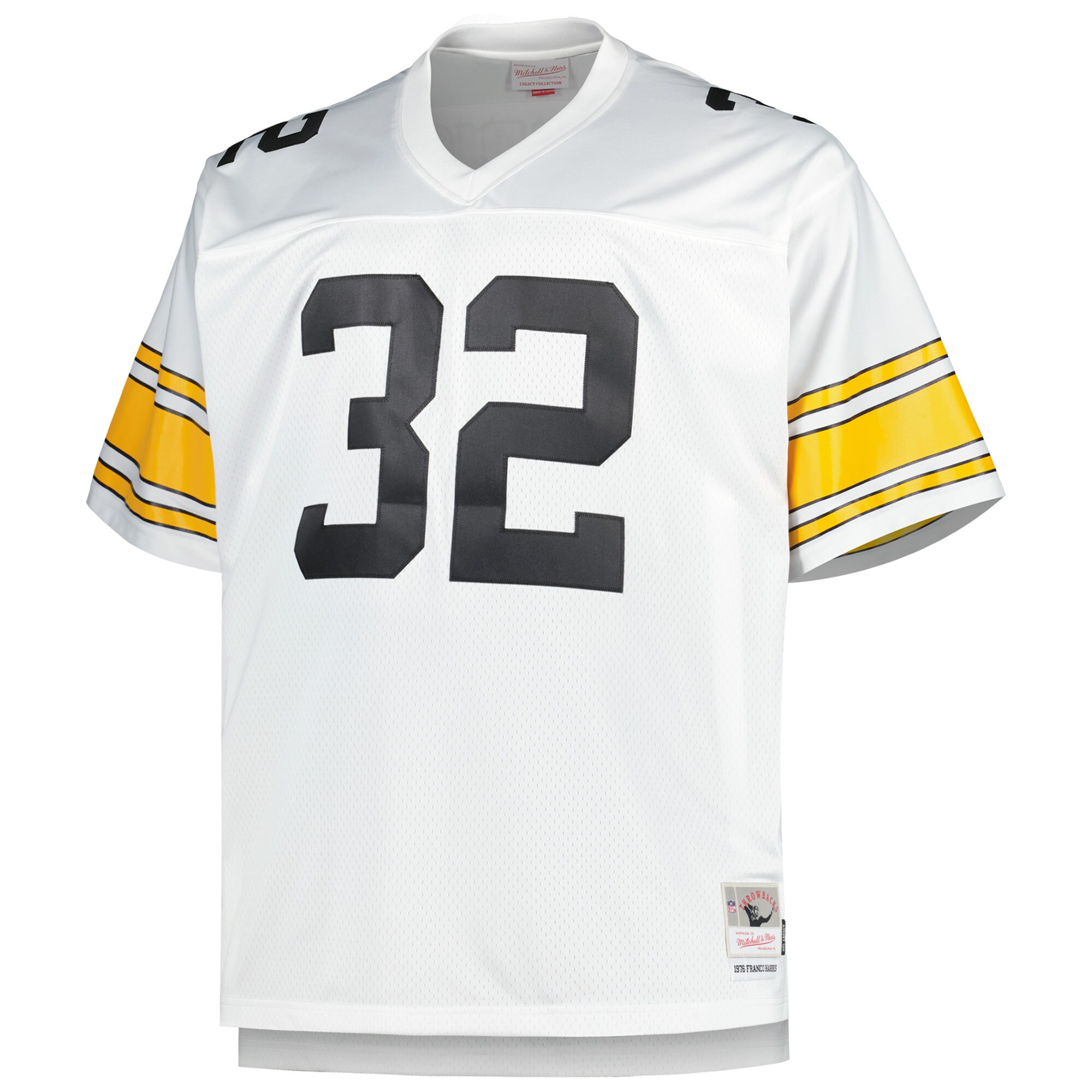Alternative view of Franco Harris Mitchell & Ness Pittsburgh Steelers Retired Player Game Jersey - Men's