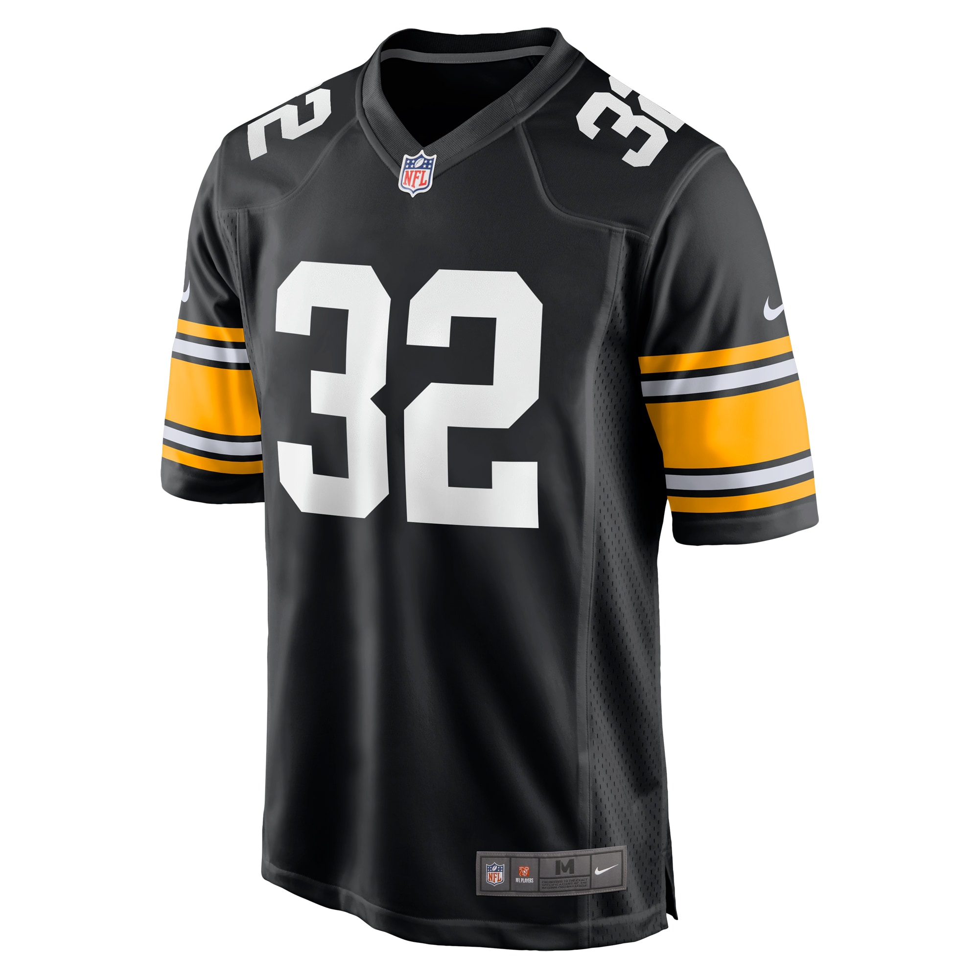 Alternative view of Franco Harris Pittsburgh Steelers Alternate Game Jersey - Men's