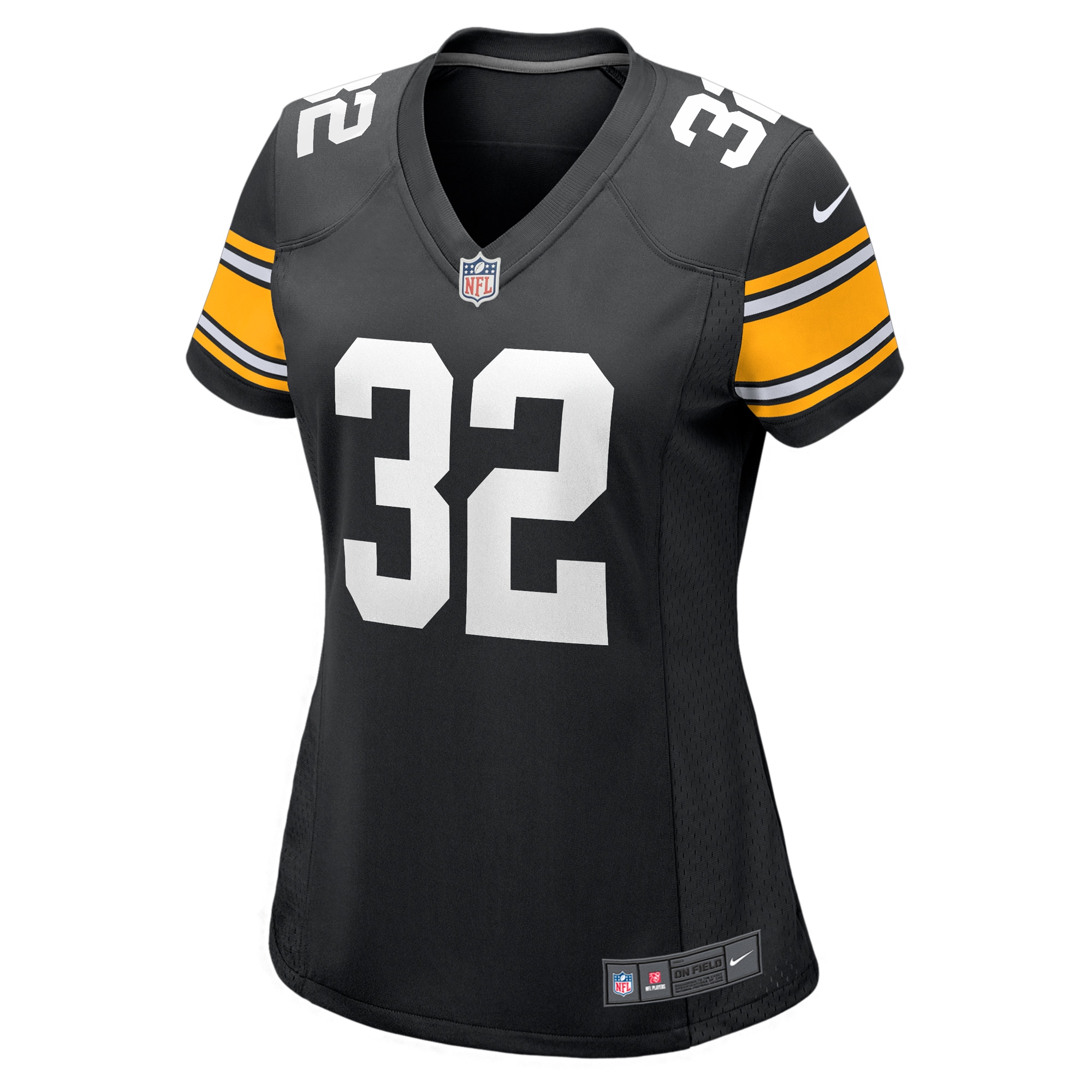 Alternative view of Franco Harris Pittsburgh Steelers Alternate Game Jersey - Women's