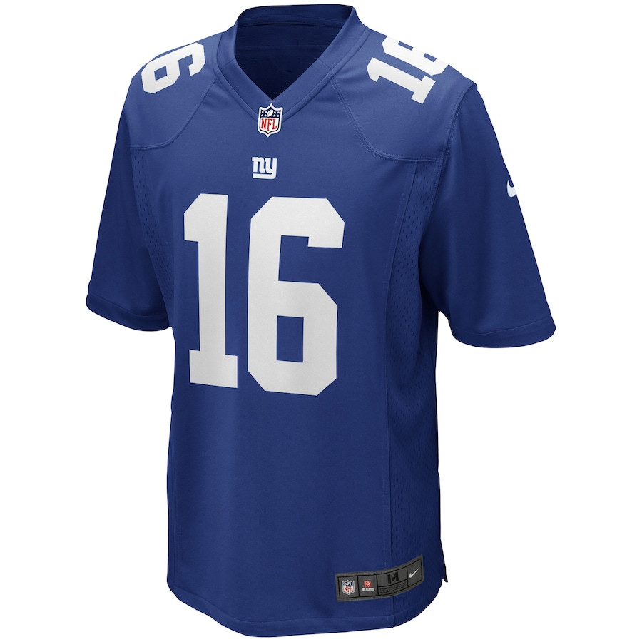 Alternative view of Frank Gifford #16 New York Giants Game Jersey - Men's | Royal