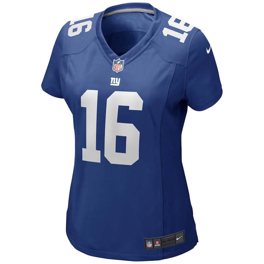 Alternative view of Frank Gifford #16 New York Giants Game Jersey - Women's | Royal