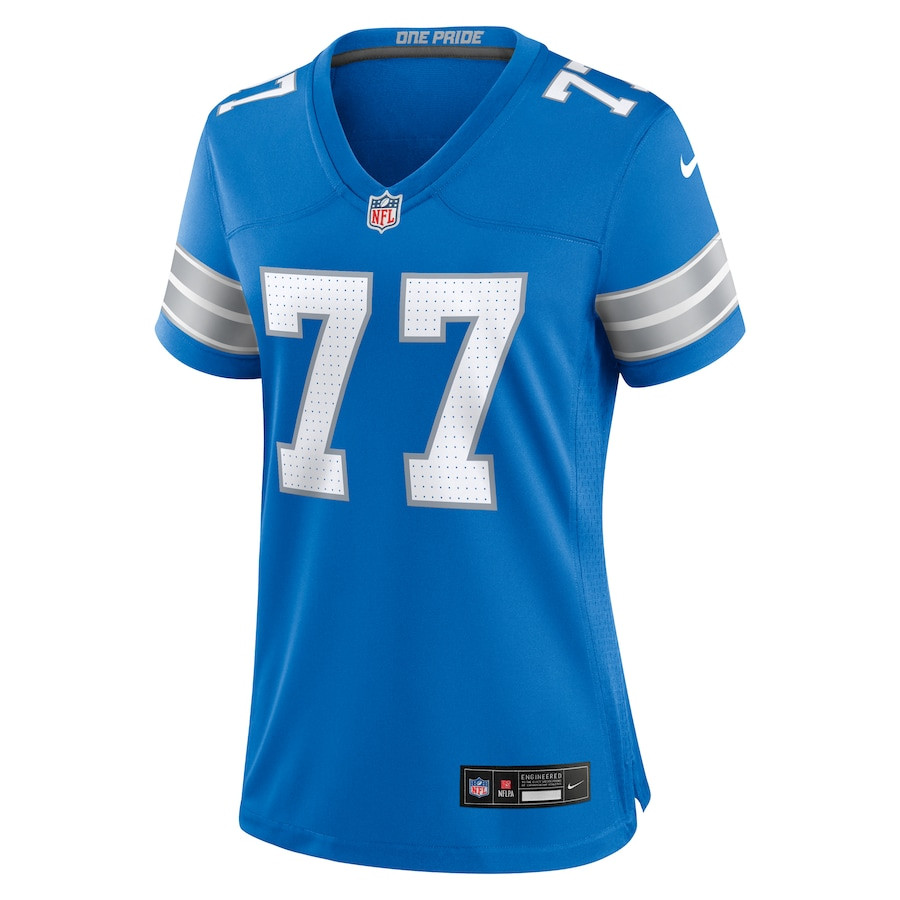 Alternative view of Frank Ragnow #77 Detroit Lions Game Jersey - Women's | Blue