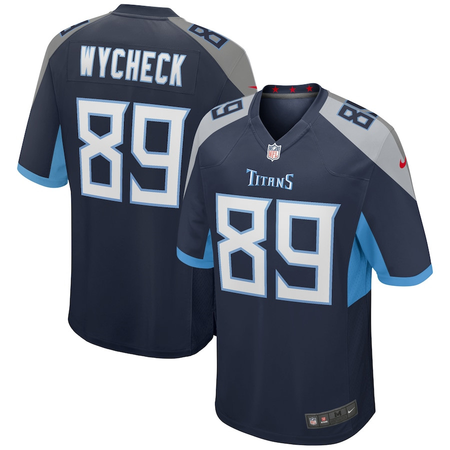 Frank Wycheck #89 Tennessee Titans Game Jersey - Men's | Navy