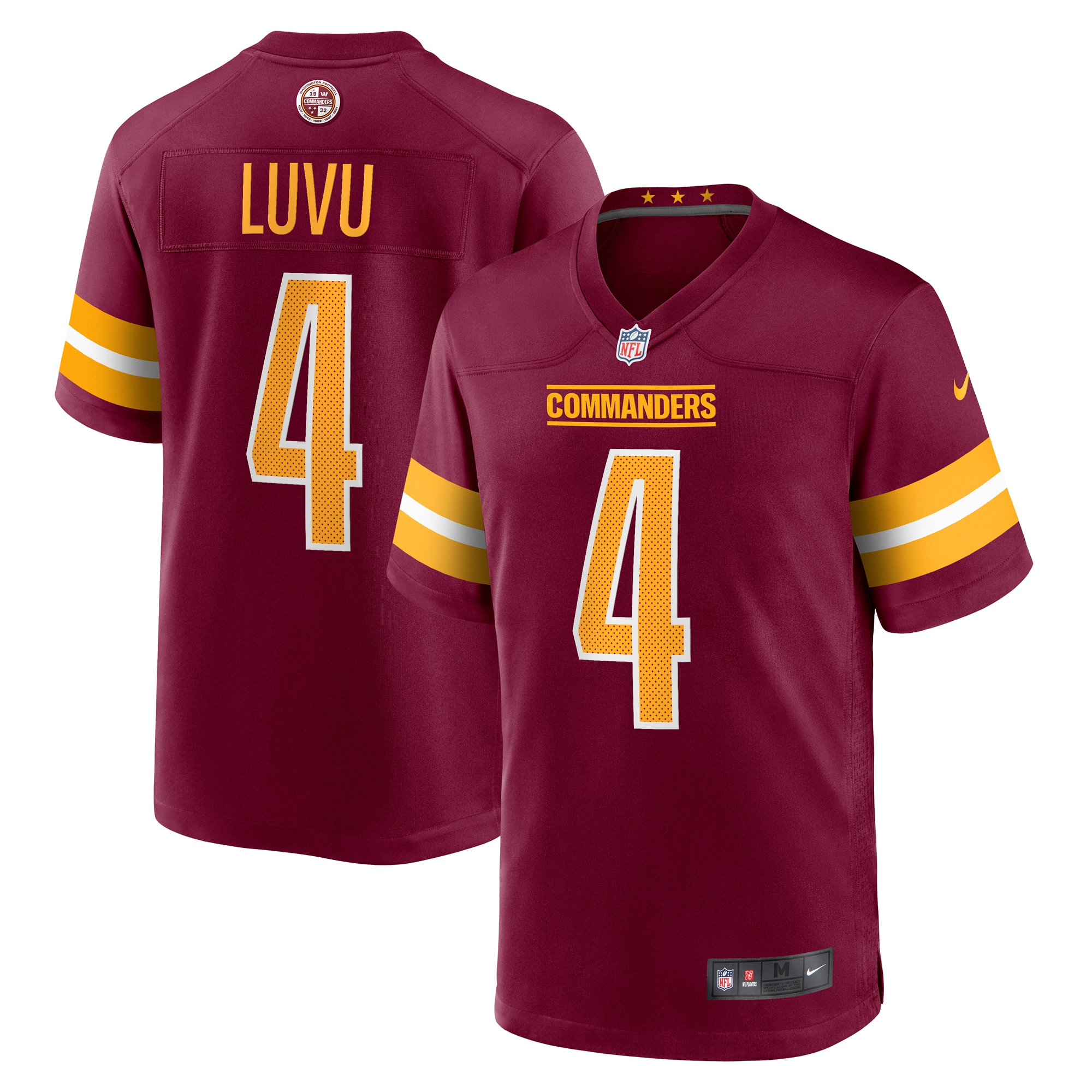 Frankie Luvu Washington Commanders Game Jersey - Men's