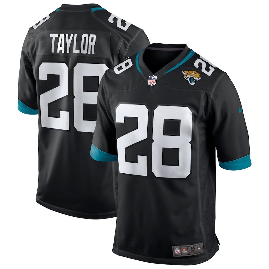 Fred Taylor #28 Jacksonville Jaguars Game Jersey - Men's | Black