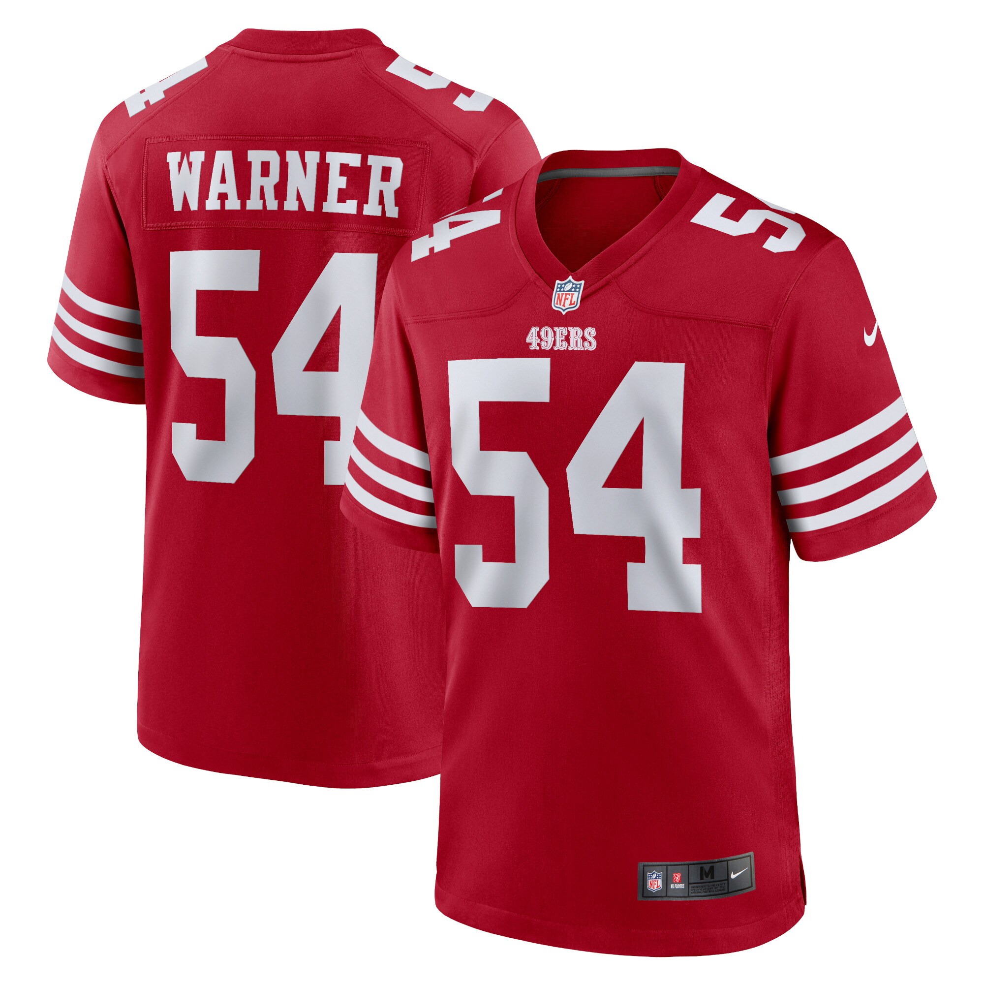 Fred Warner San Francisco 49ers Game Jersey - Men's