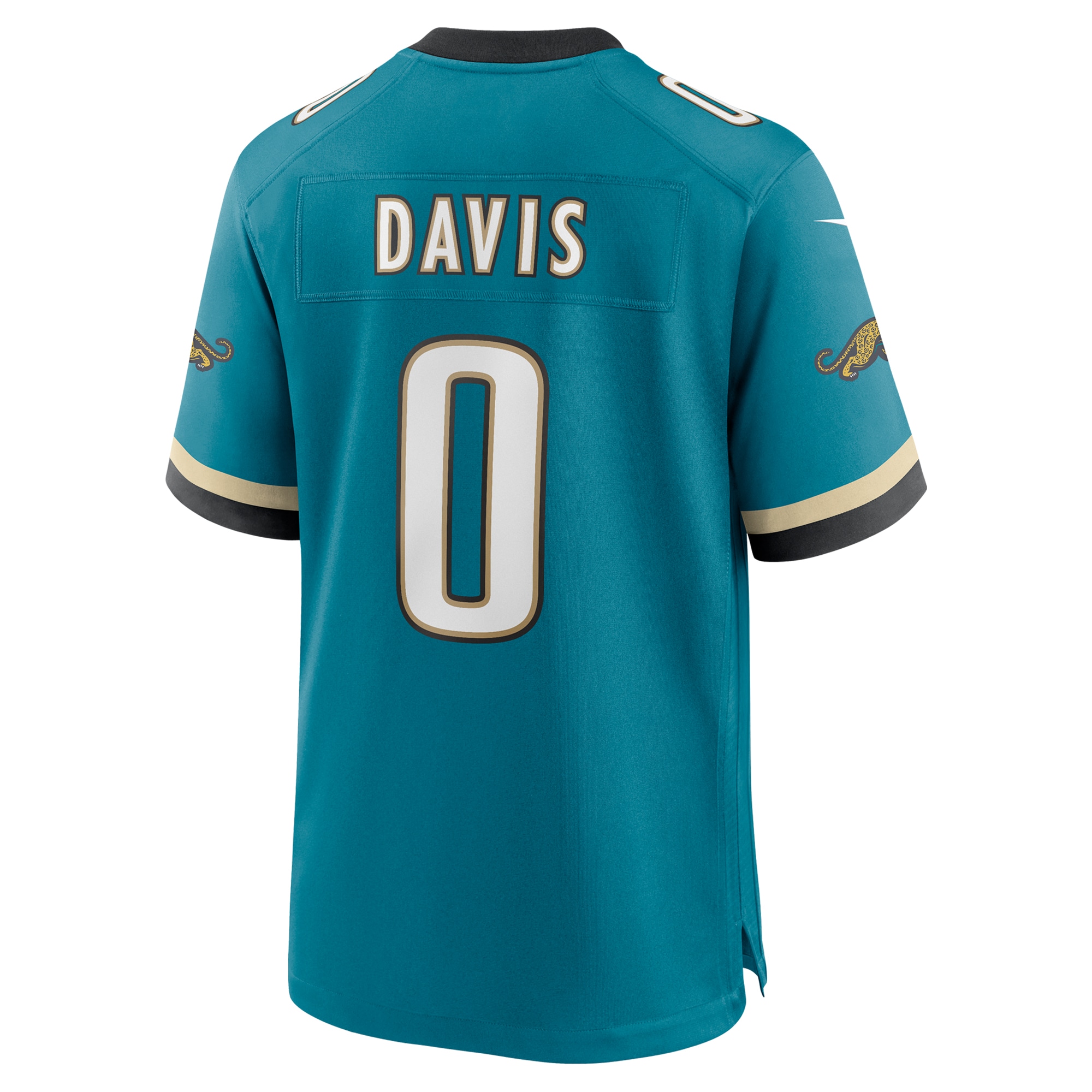 Gabe Davis Jacksonville Jaguars Throwback Game Jersey - Men's - Image 3