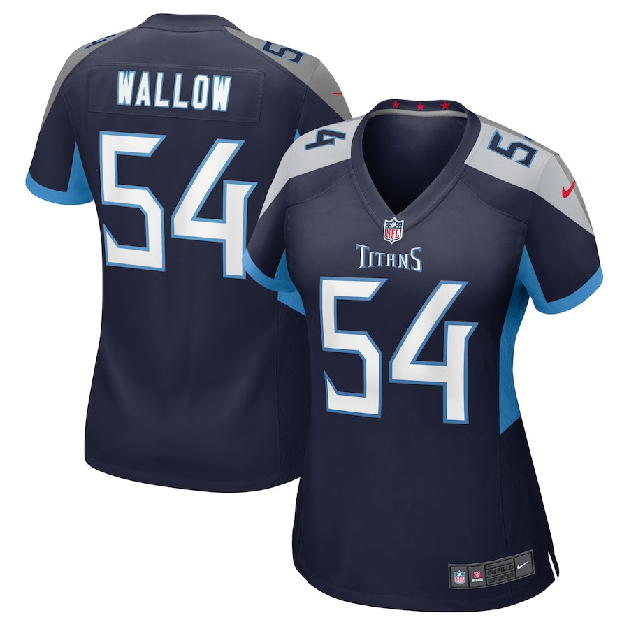 Garret Wallow #54 Tennessee Titans Game Jersey - Women's | Navy
