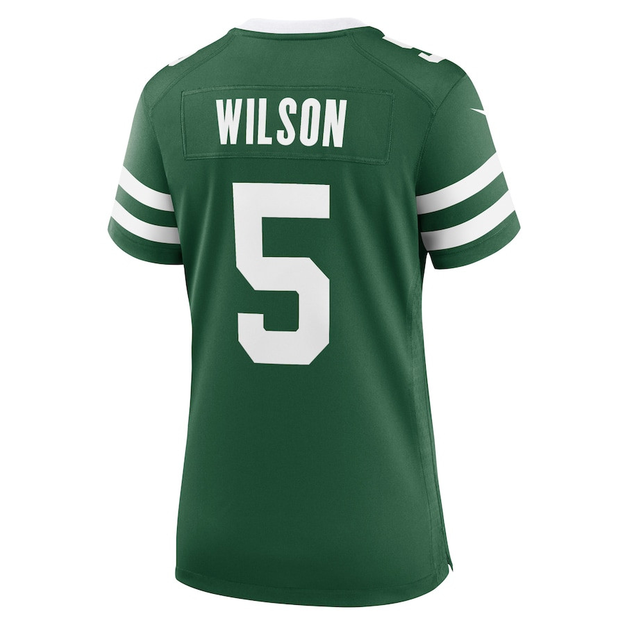 Garrett Wilson #5 New York Jets Game Jersey - Women's | Legacy Green - Image 3