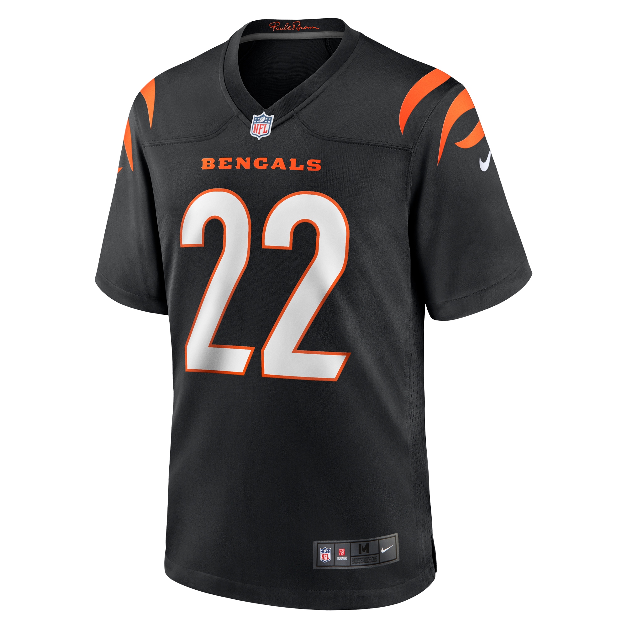 Alternative view of Geno Stone Cincinnati Bengals Game Jersey - Men's