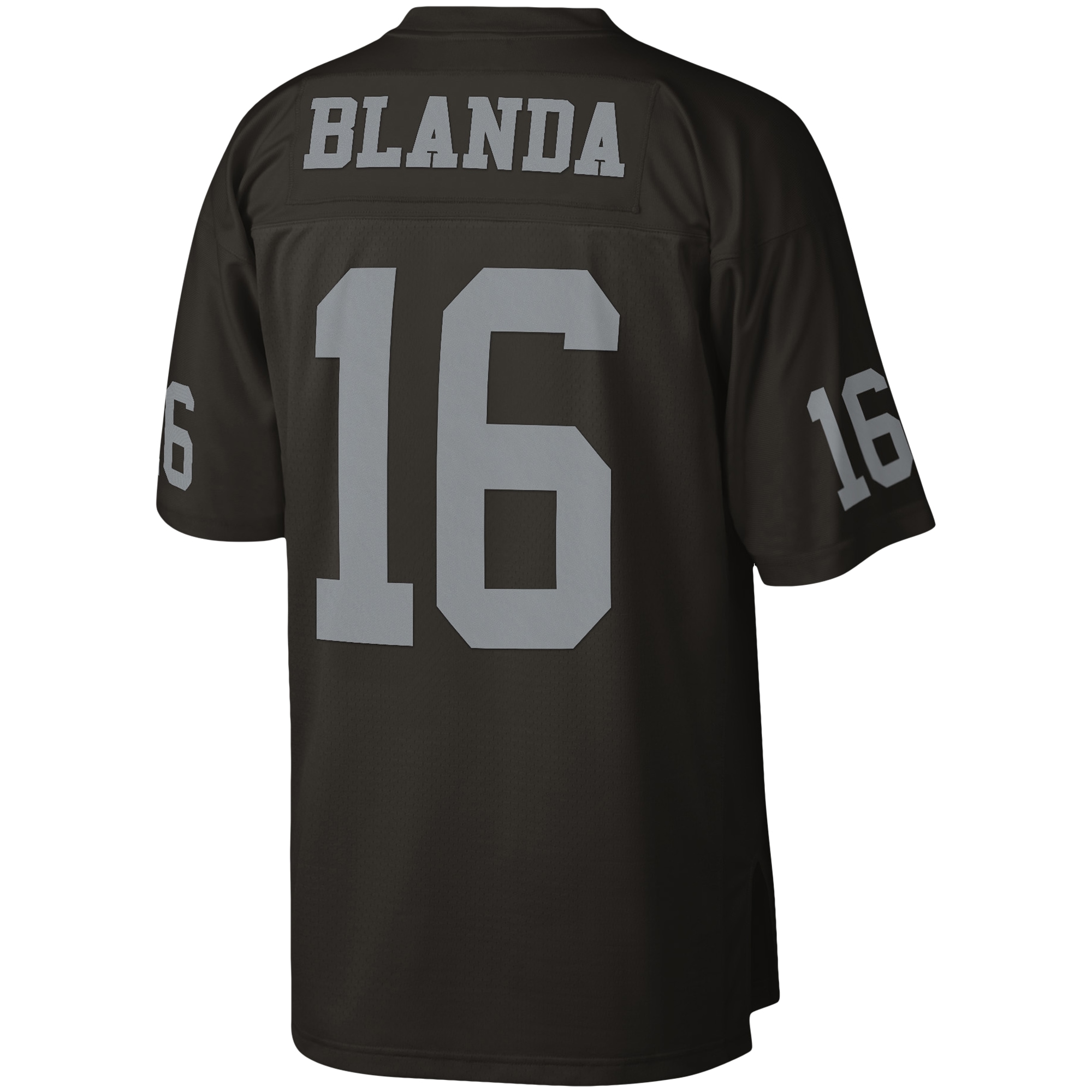 George Blanda Mitchell & Ness Las Vegas Raiders Game Jersey - Men's - Image 3