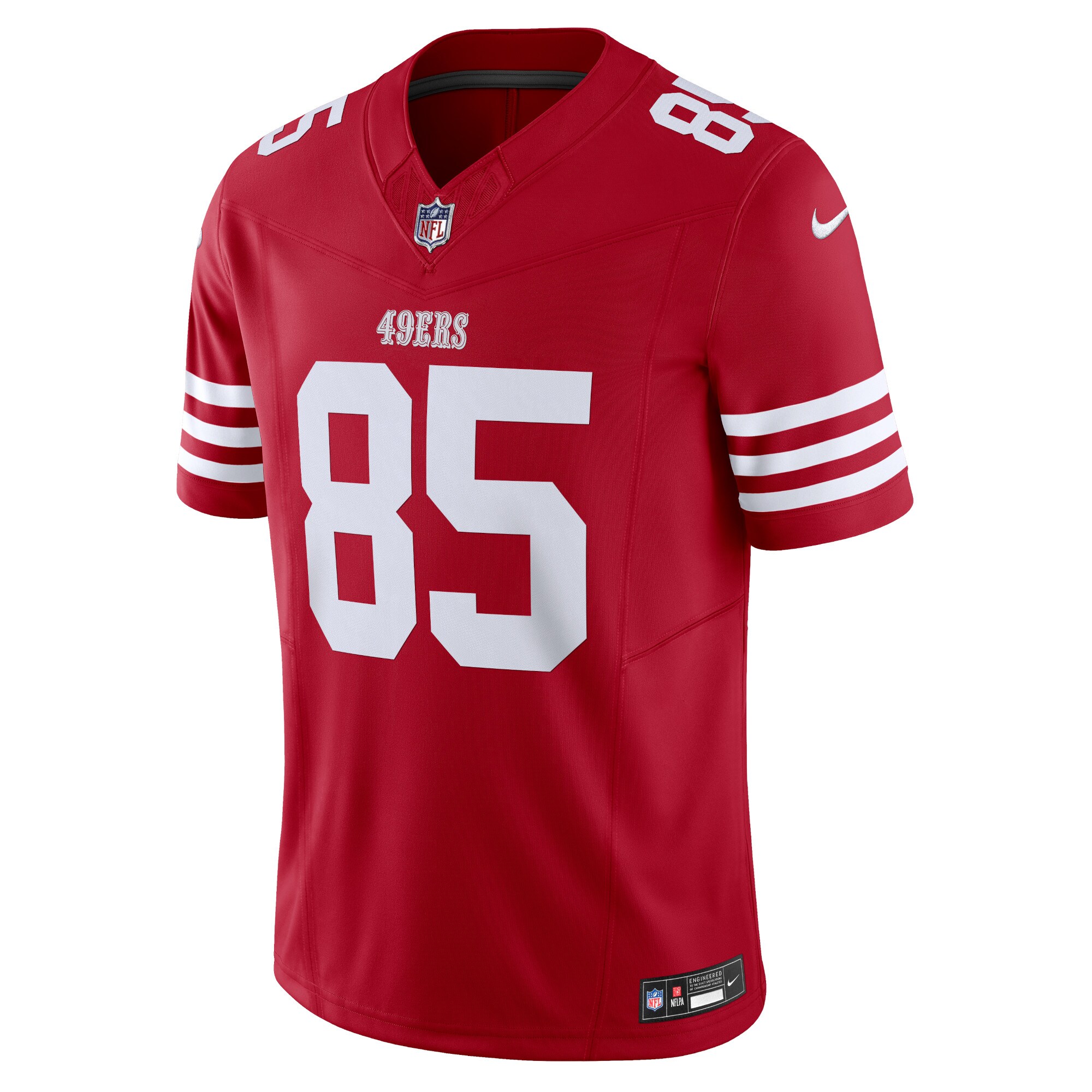 Alternative view of George Kittle San Francisco 49ers Vapor F.U.S.E. Limited Jersey - Men's