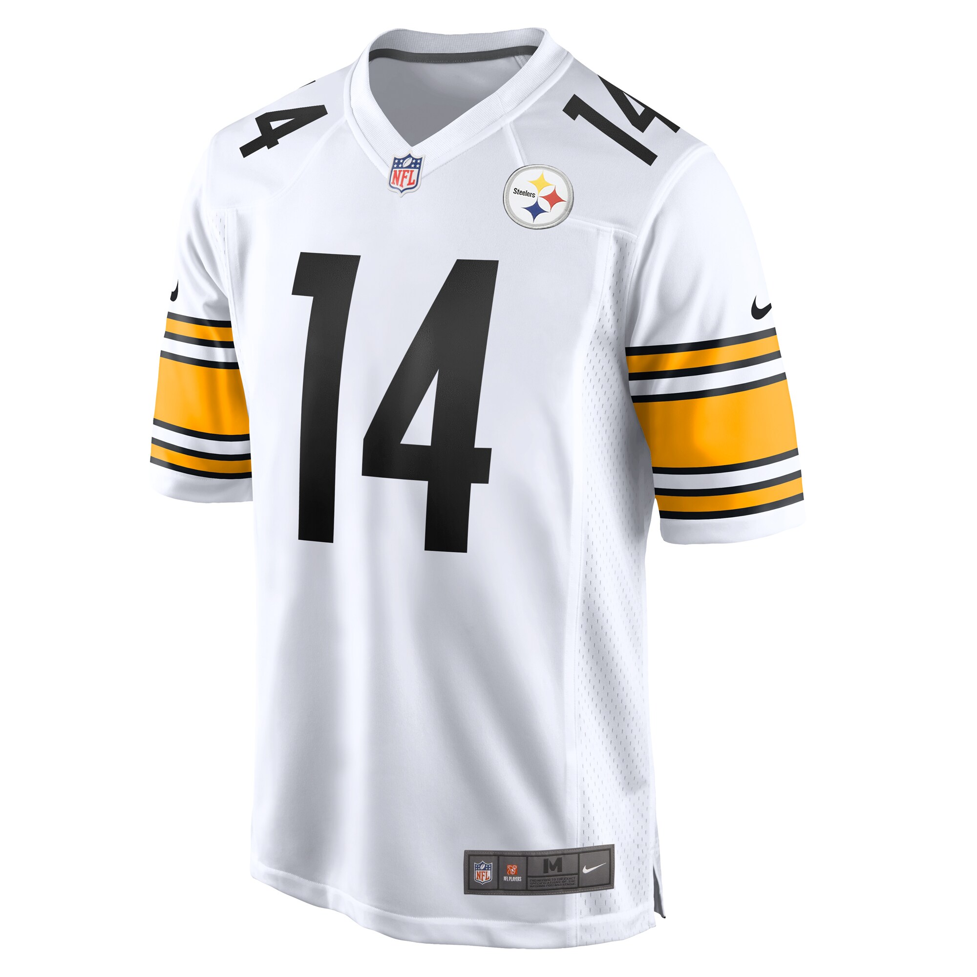 Alternative view of George Pickens Pittsburgh Steelers Game Jersey - Men's