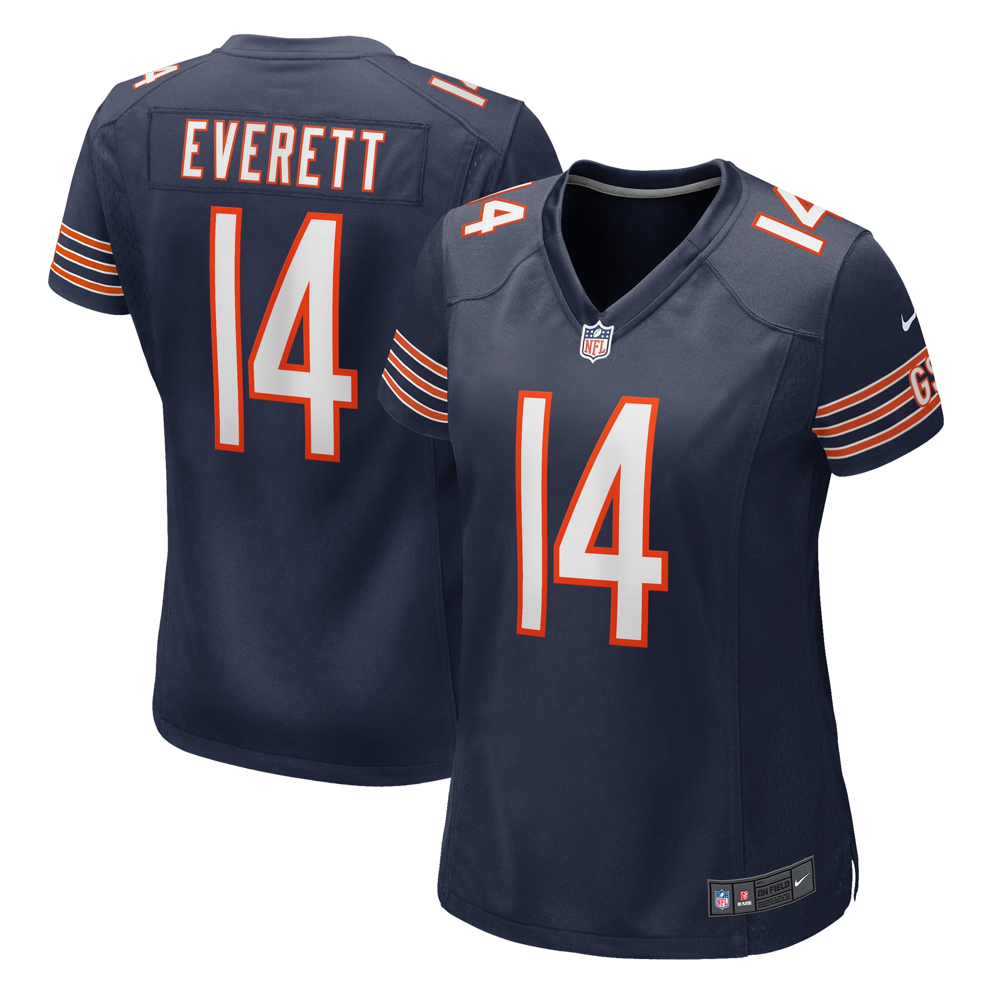 Gerald Everett Chicago Bears Game Jersey - Women's