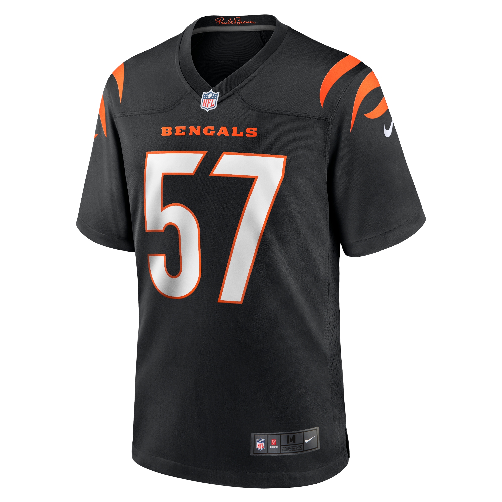 Alternative view of Germaine Pratt Cincinnati Bengals Game Jersey - Men's