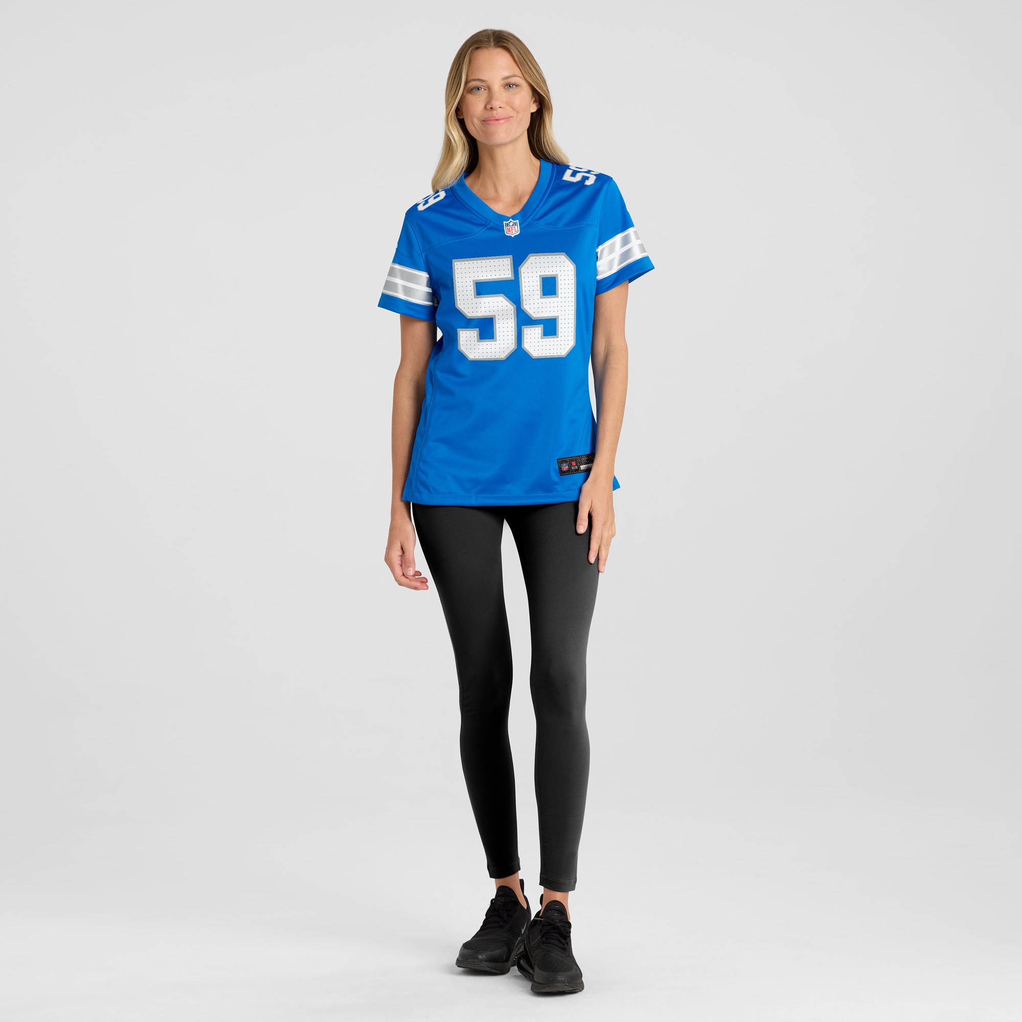 Giovanni Manu Detroit Lions Game Jersey - Women's - Image 4