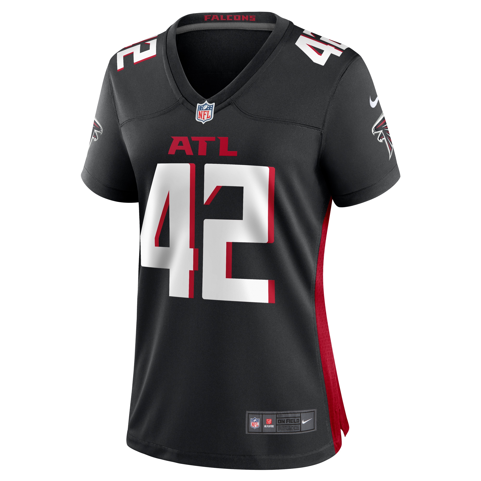 Alternative view of Godwin Igwebuike Atlanta Falcons Game Jersey - Women's