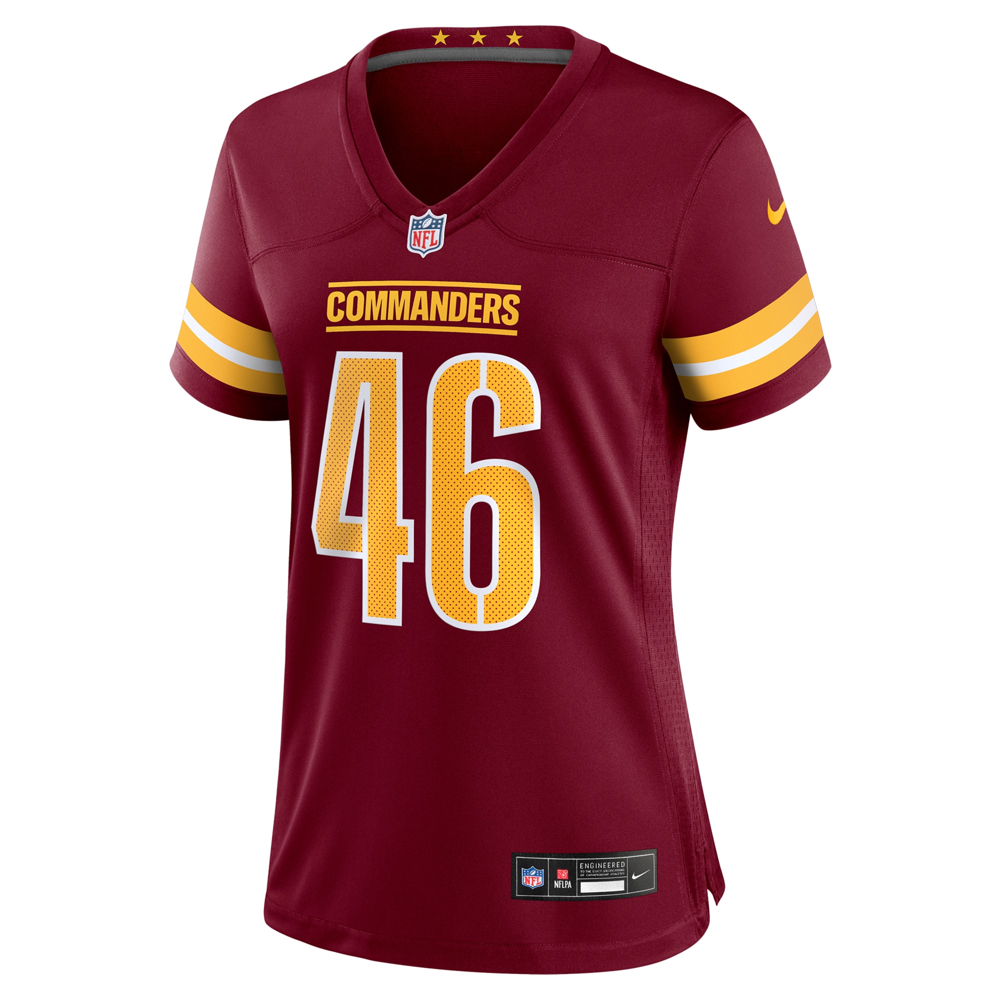 Alternative view of Greg Joseph Washington Commanders Game Jersey - Women's