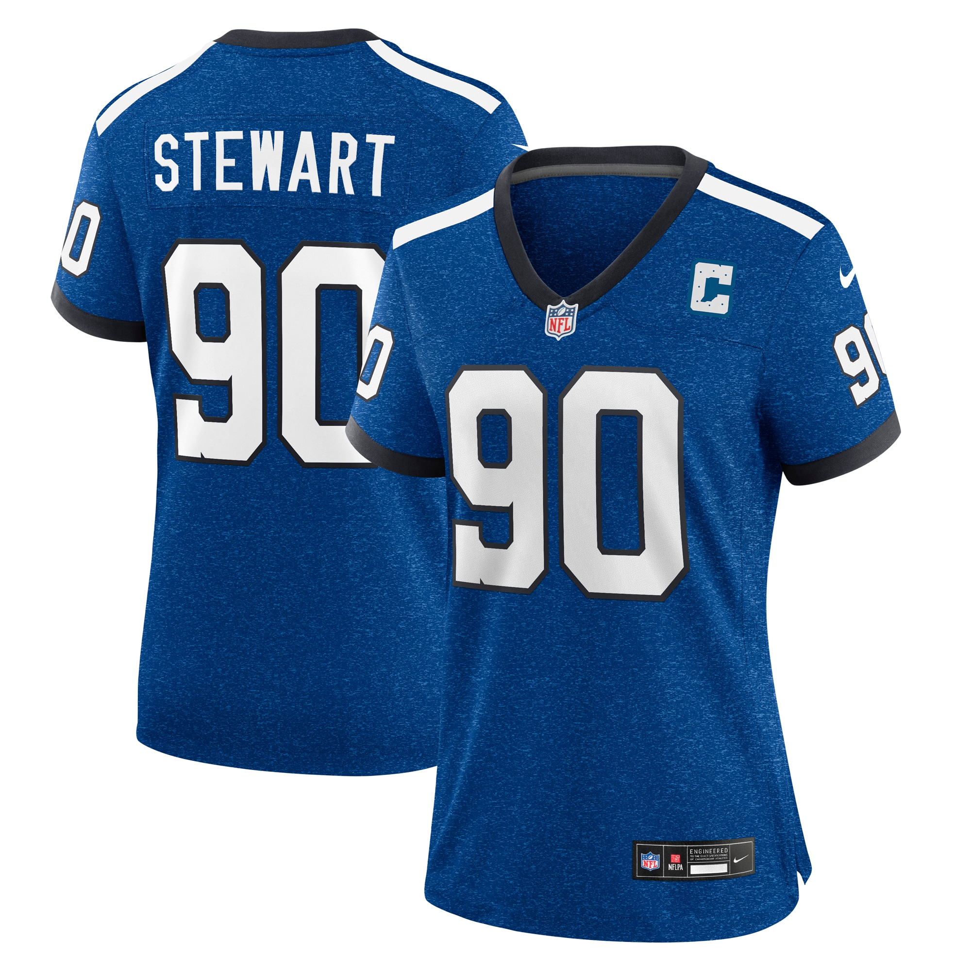 Grover Stewart Indianapolis Colts Alternate Game Jersey - Women's
