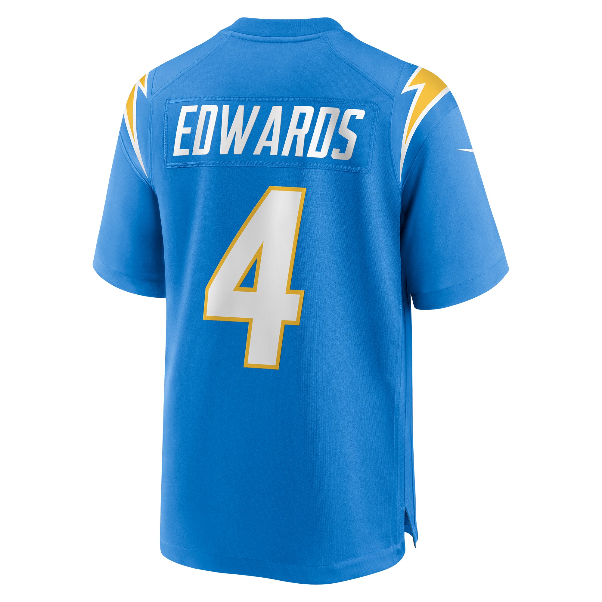 Gus Edwards Los Angeles Chargers Game Jersey - Men's - Image 3