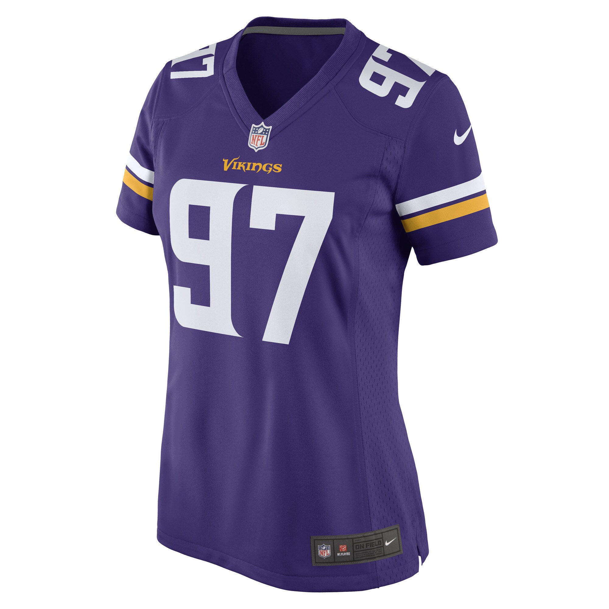 Alternative view of Harrison Phillips Minnesota Vikings Game Jersey - Women's