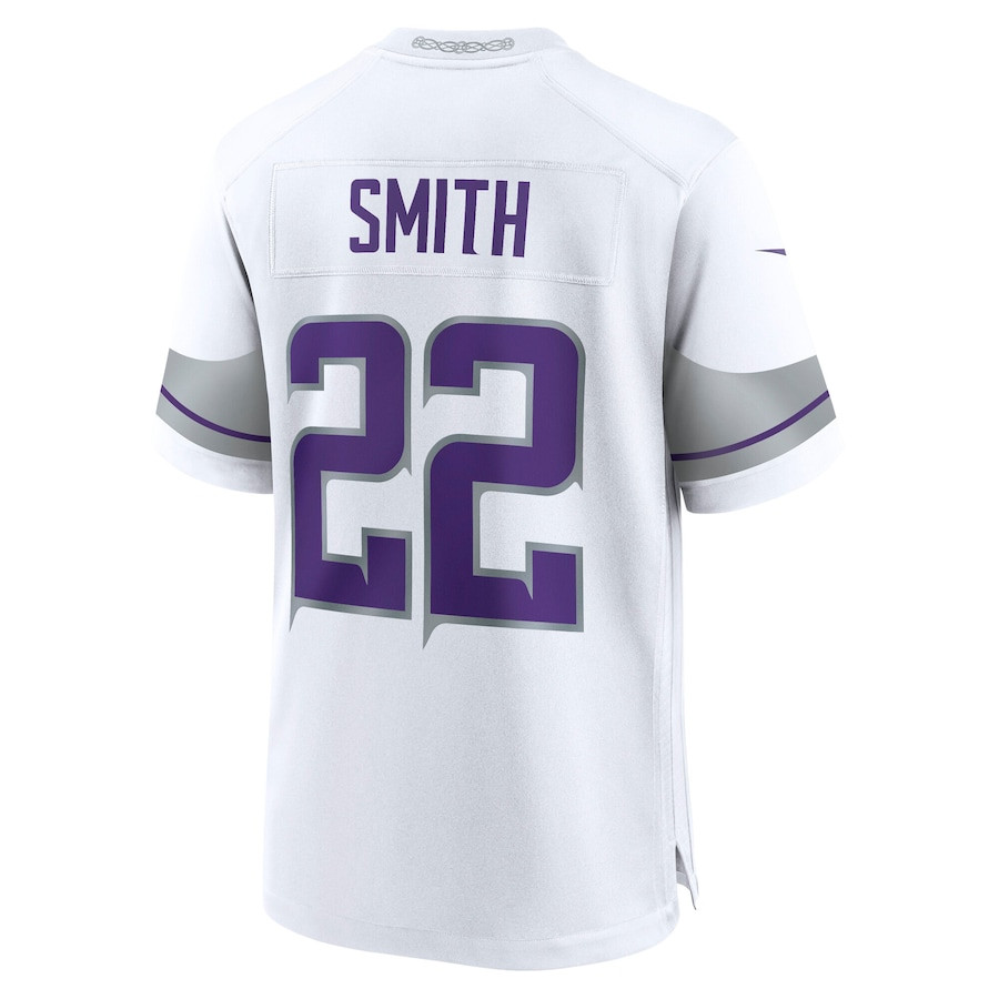 Harrison Smith #22 Minnesota Vikings Alternate Game Jersey - Men's | White - Image 3