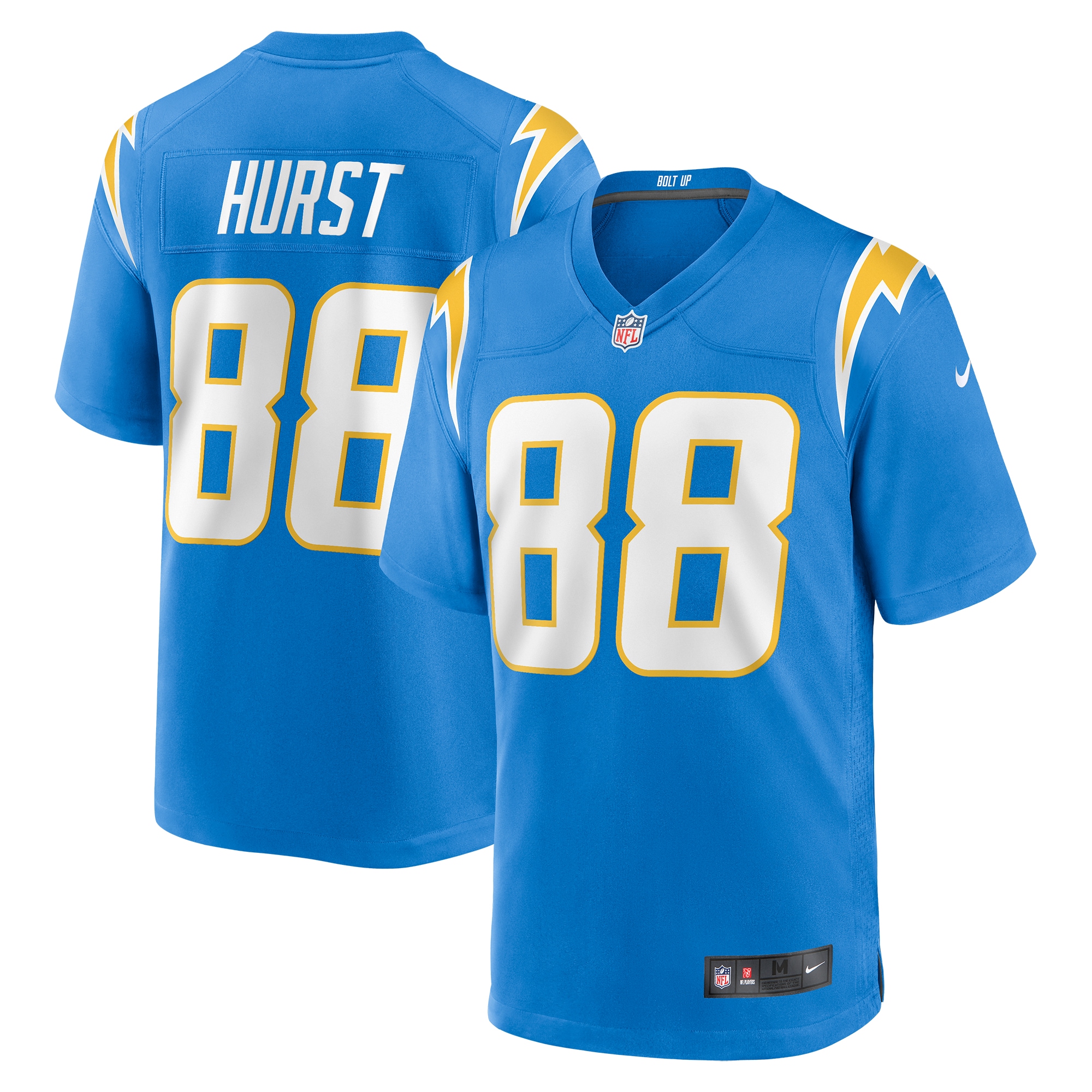 Hayden Hurst Los Angeles Chargers Game Jersey - Men's