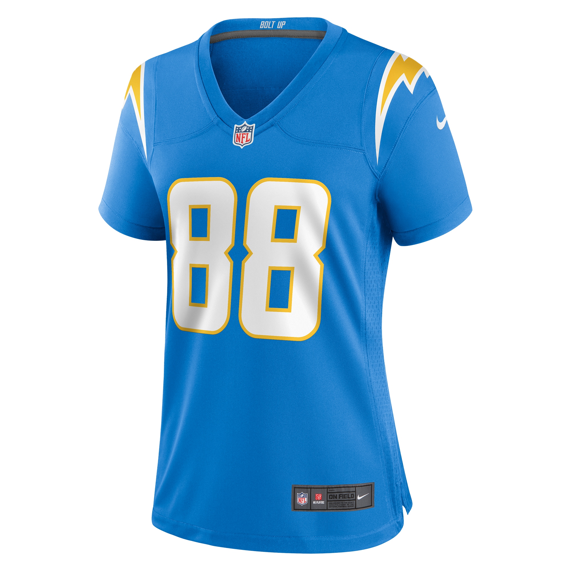 Alternative view of Hayden Hurst Los Angeles Chargers Game Jersey - Women's