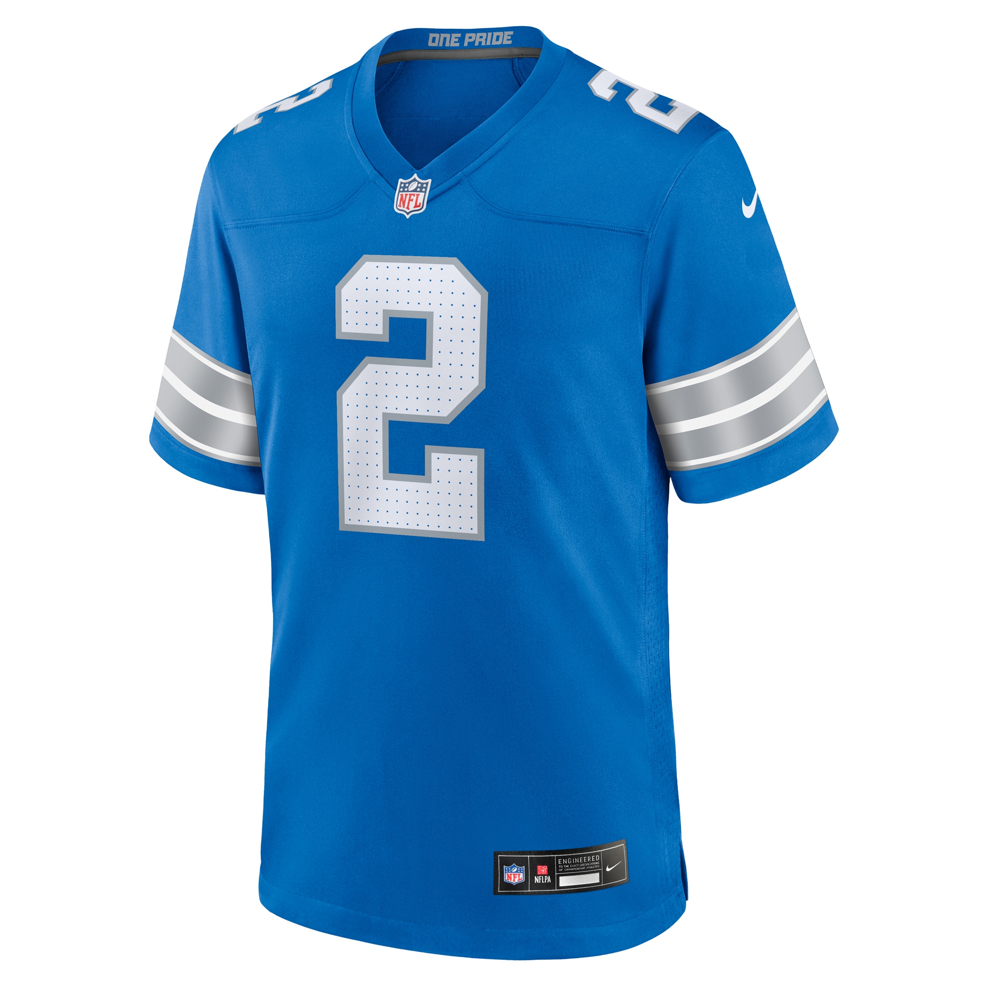 Alternative view of Hendon Hooker Detroit Lions Game Jersey - Men's