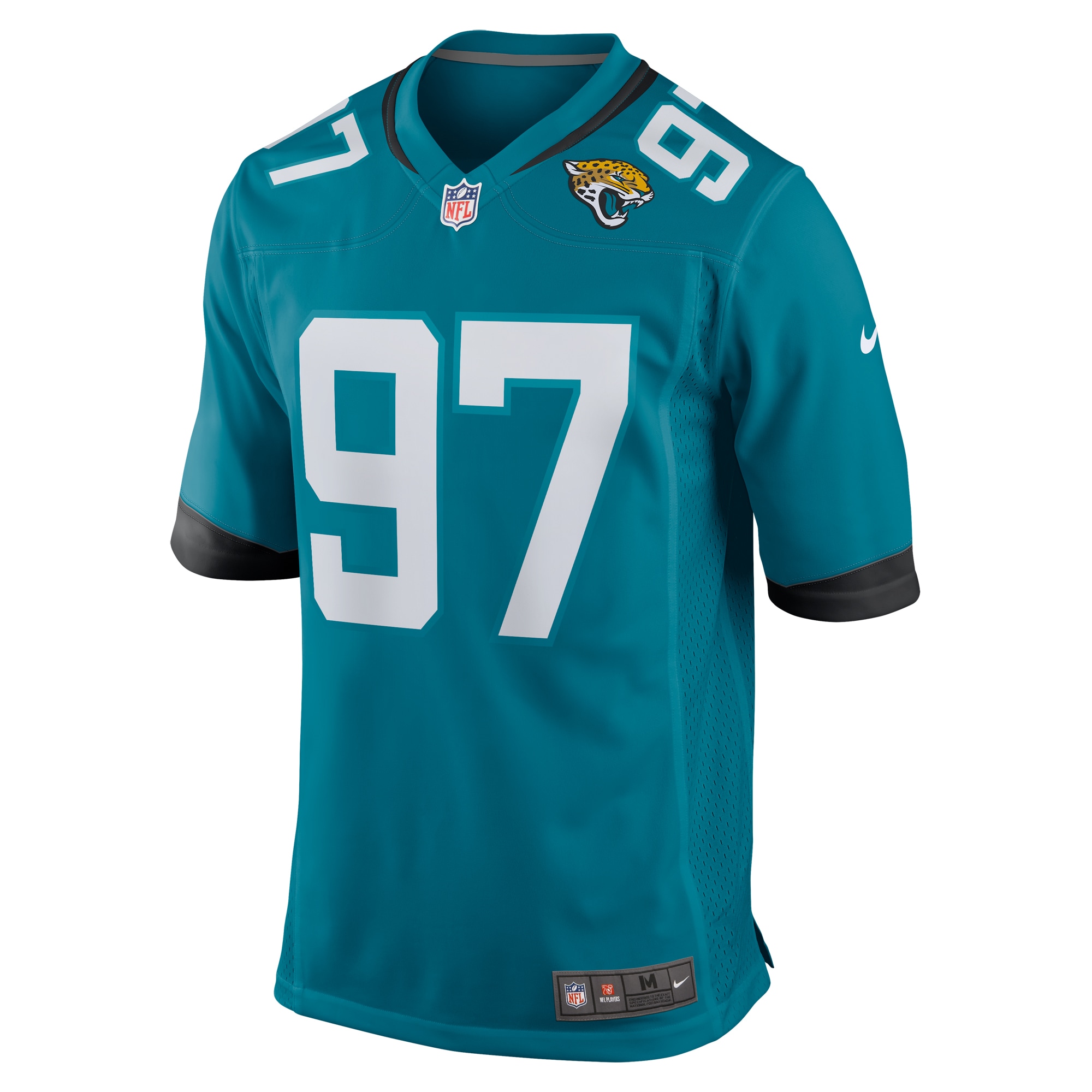 Alternative view of Henry Mondeaux Jacksonville Jaguars Game Jersey - Men's