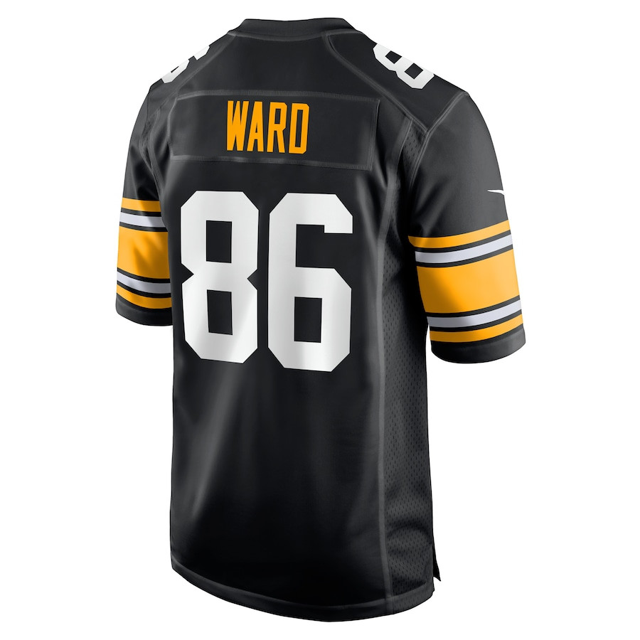 Hines Ward #86 Pittsburgh Steelers Game Jersey - Men's | Black - Image 3