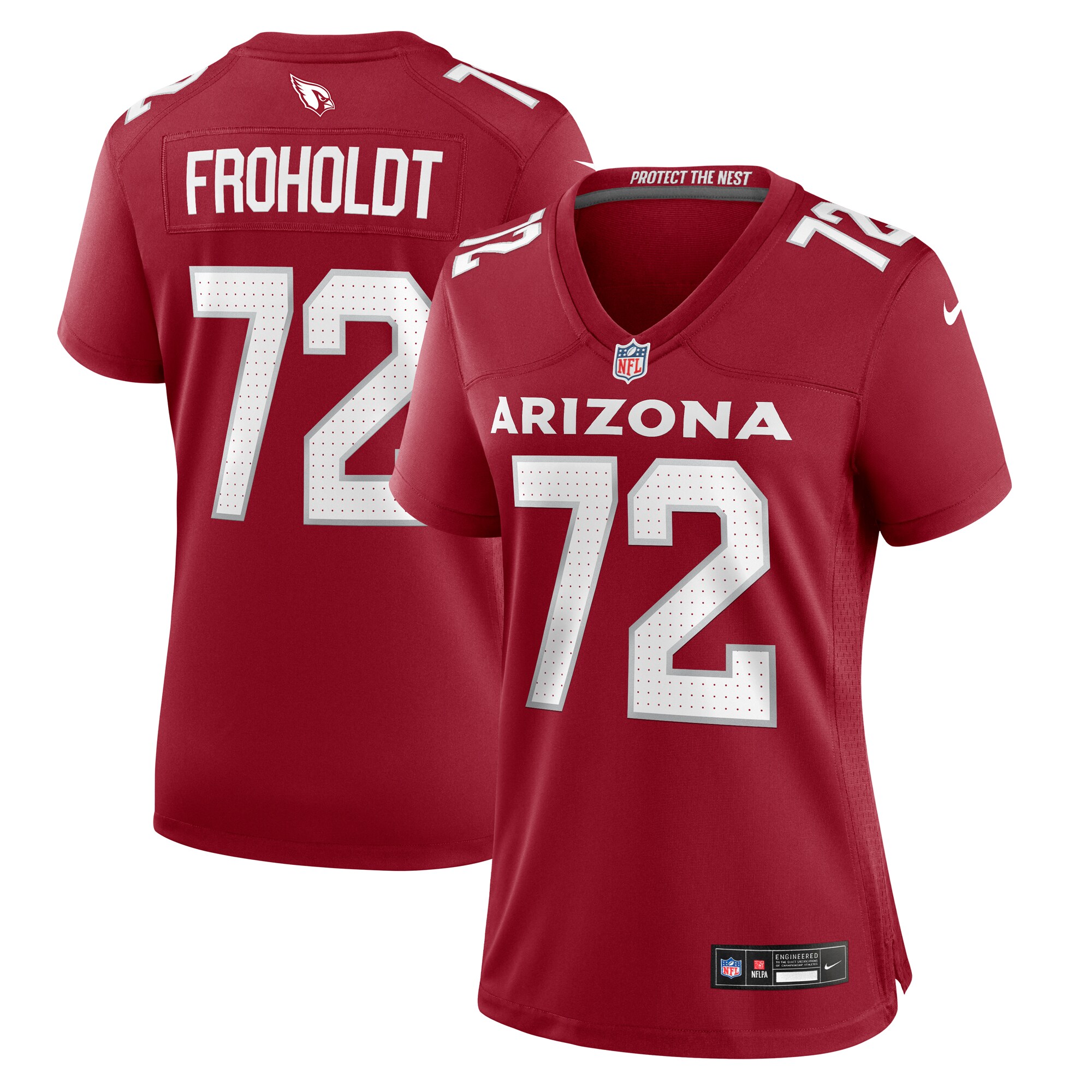 Hjalte Froholdt Arizona Cardinals Game Jersey - Women's