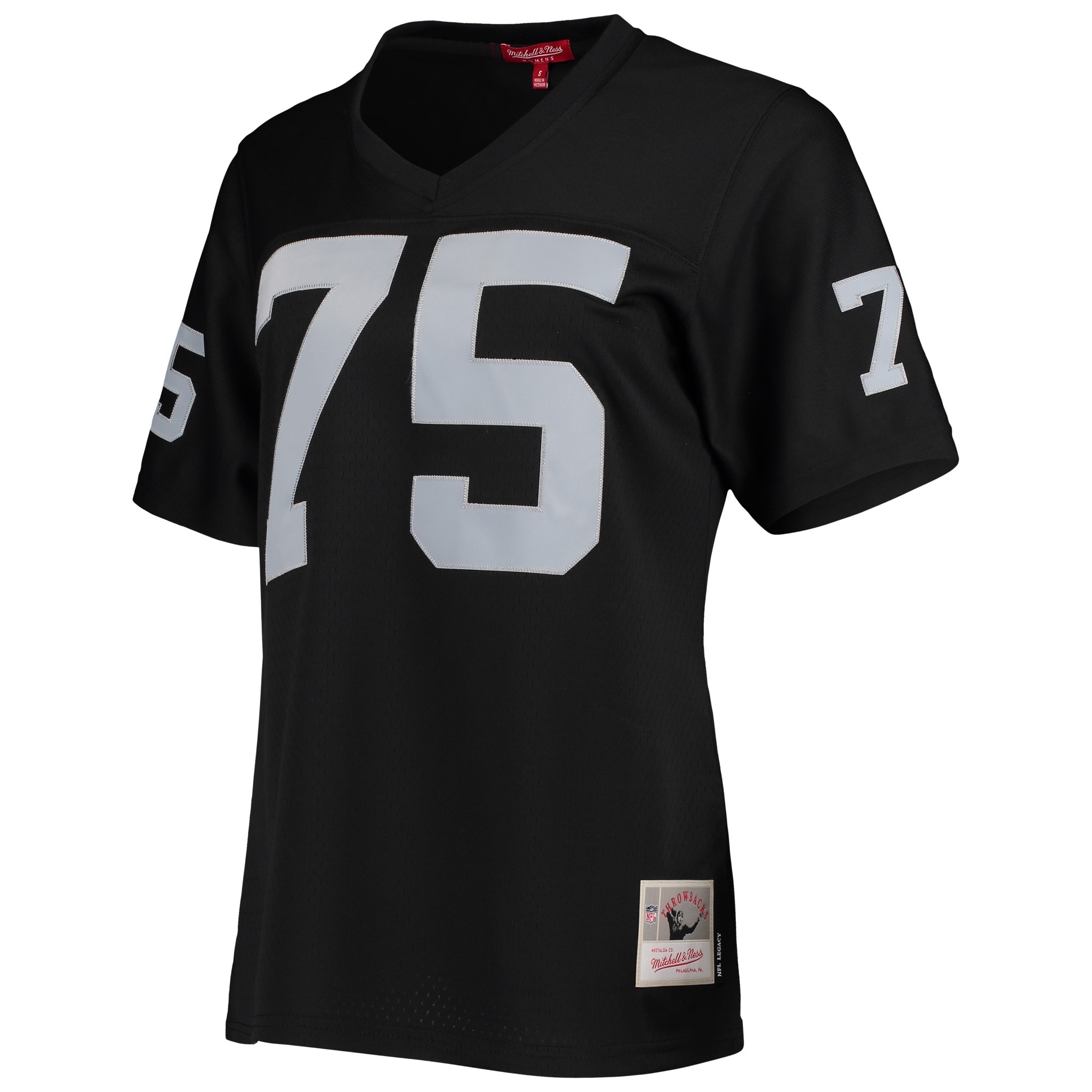 Alternative view of Howie Long Mitchell & Ness Las Vegas Raiders Game Jersey - Women's