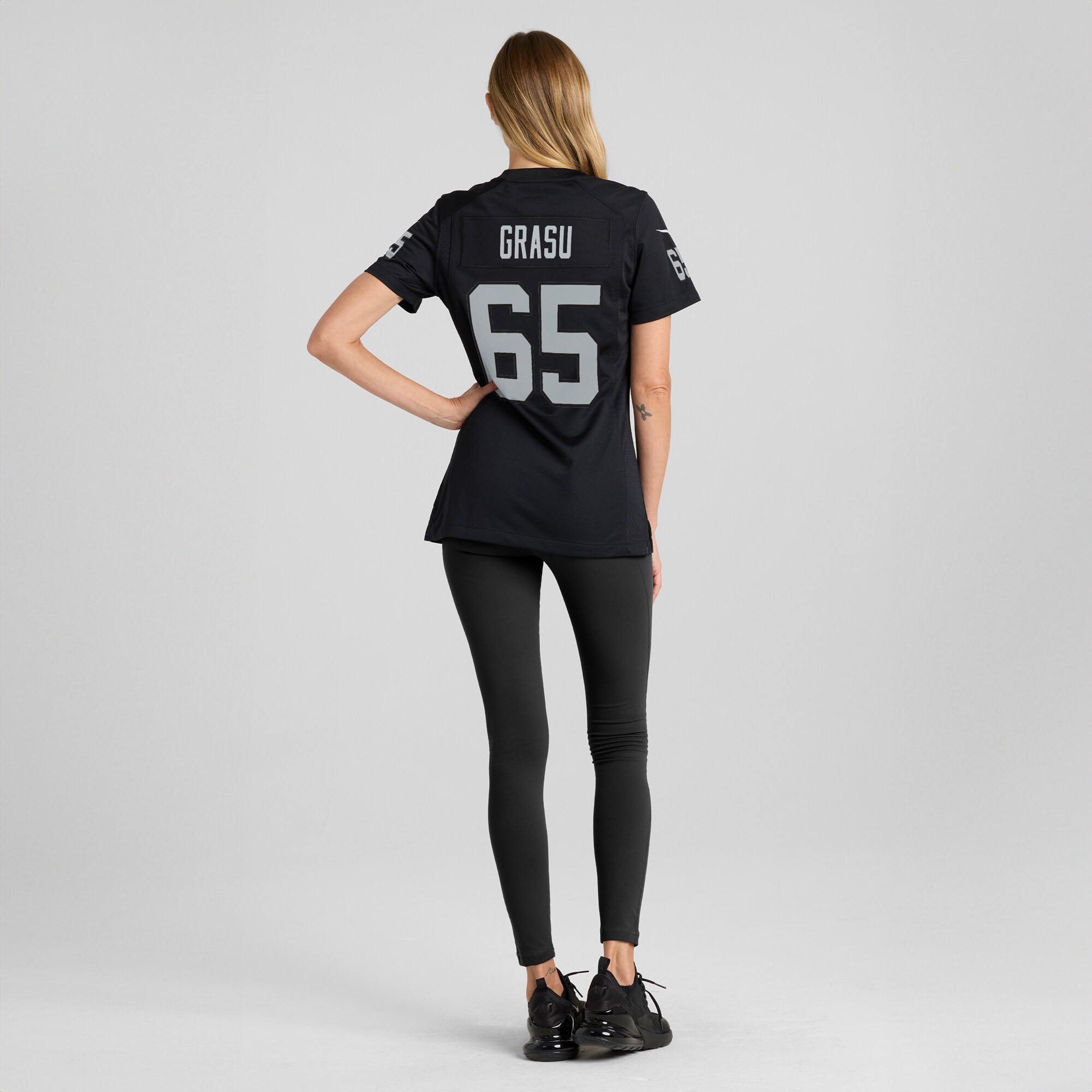 Hroniss Grasu Las Vegas Raiders Game Jersey - Women's - Image 5