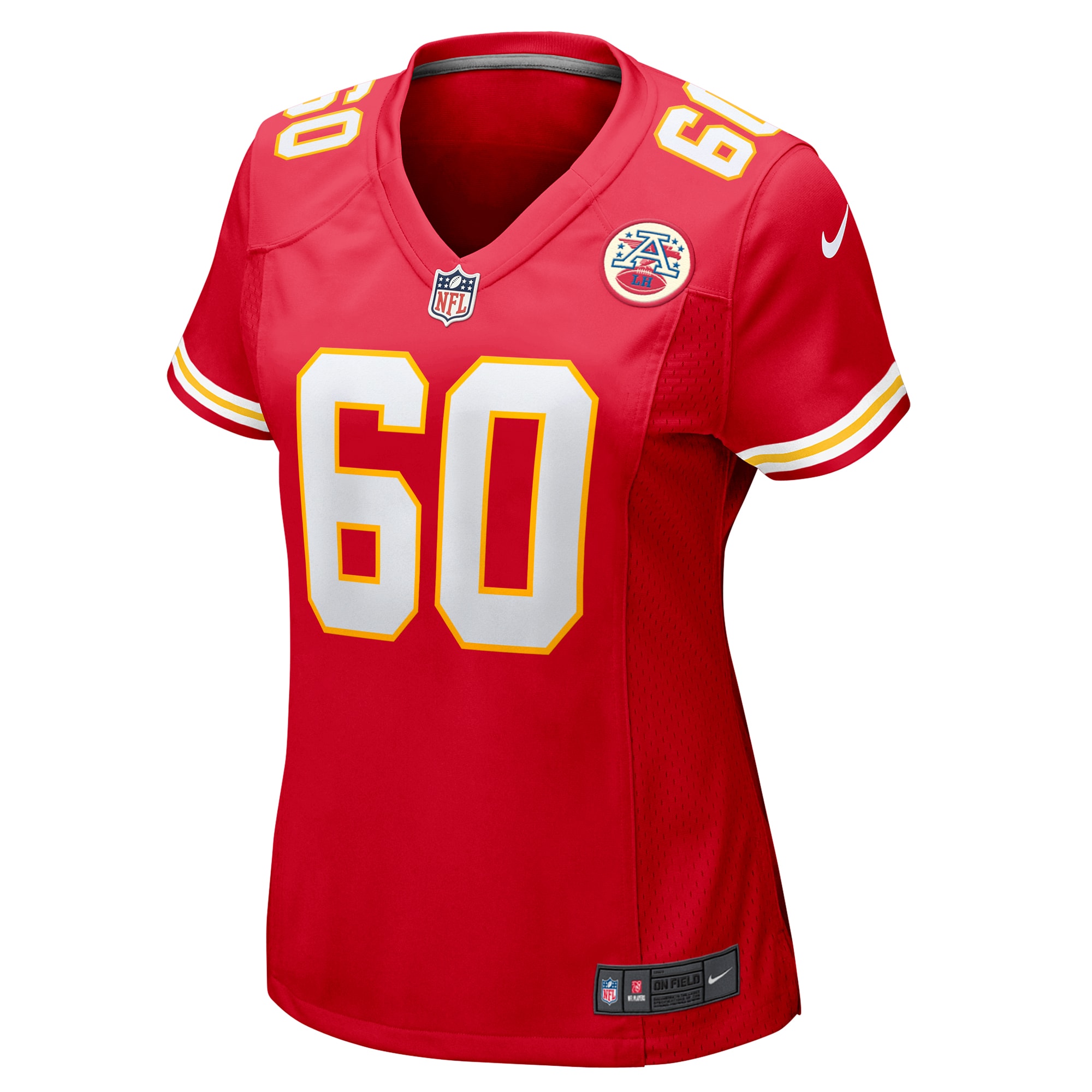 Alternative view of Hunter Nourzad Kansas City Chiefs Game Jersey - Women's