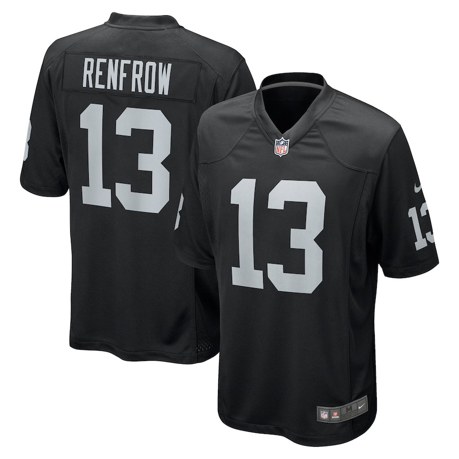 Hunter Renfrow #13 Las Vegas Raiders Game Jersey - Men's | Black
