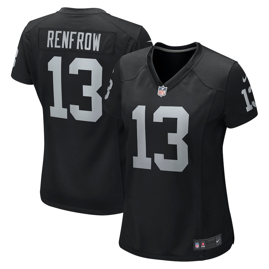 Hunter Renfrow #13 Las Vegas Raiders Game Jersey - Women's | Black