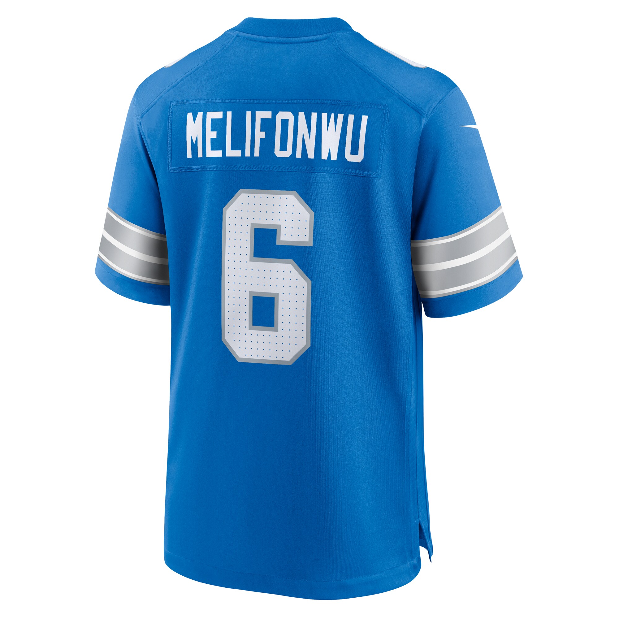 Ifeatu Melifonwu Detroit Lions Game Jersey - Men's - Image 3