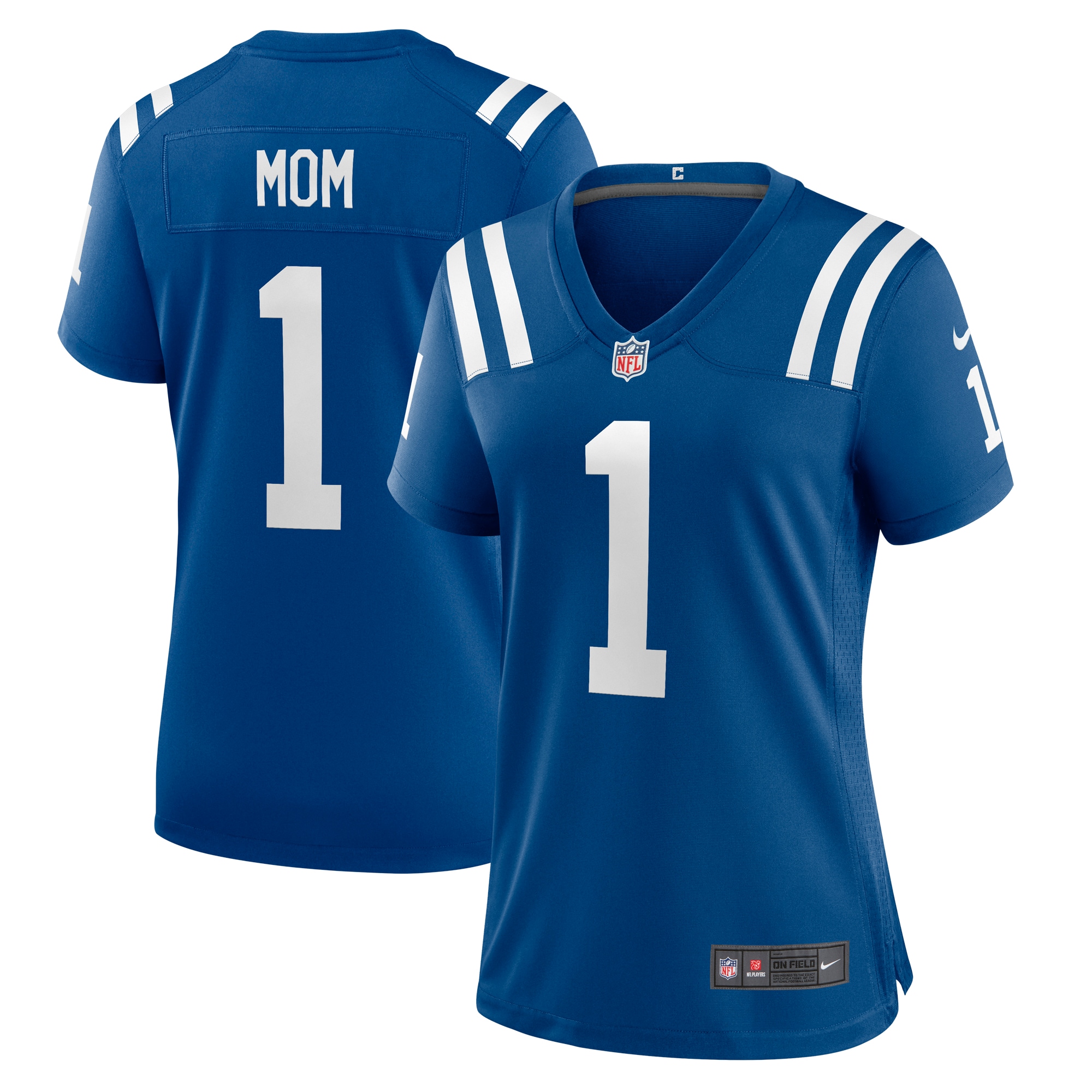 Indianapolis Colts Number #1 Indianapolis Colts Game Jersey - Women's