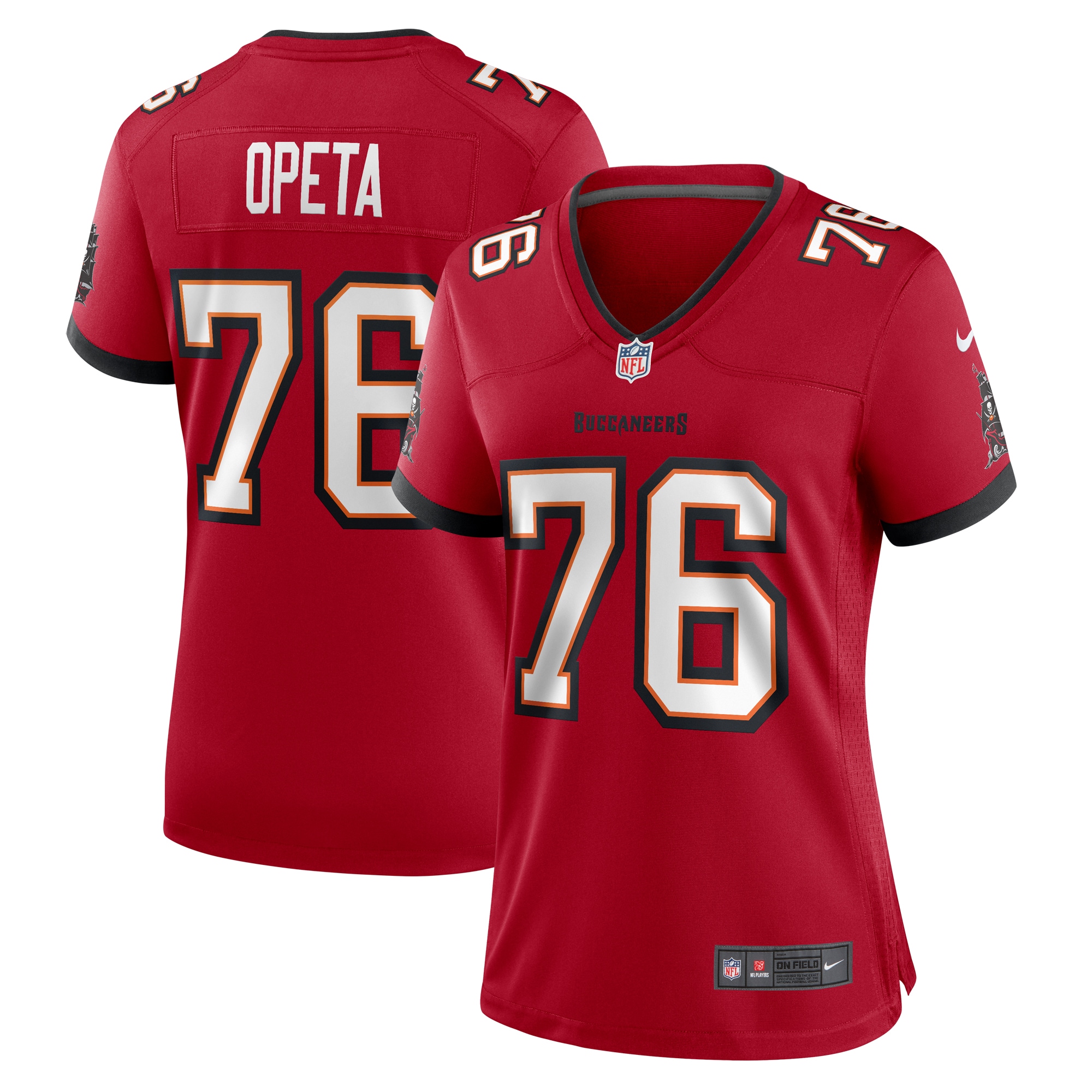 Iosua Opeta Tampa Bay Buccaneers Game Jersey - Women's