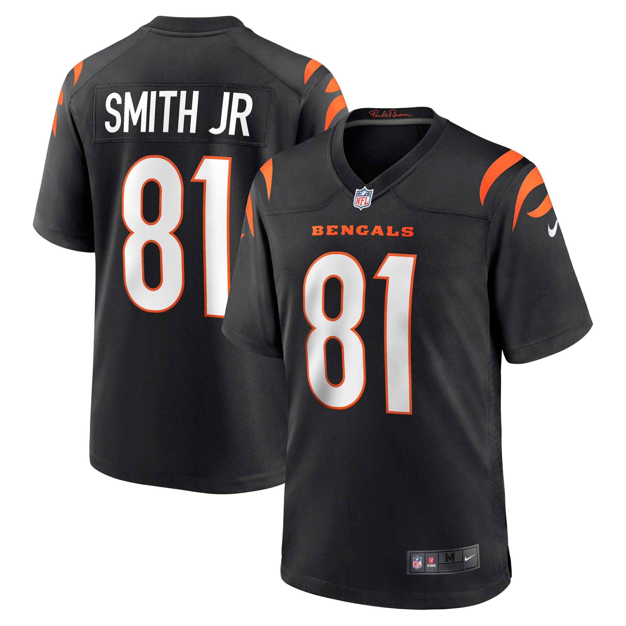 Irv Smith Jr. Cincinnati Bengals Game Jersey - Men's