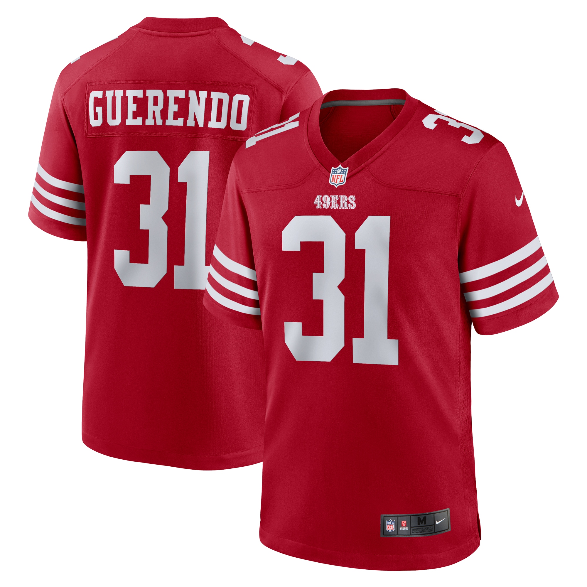 Isaac Guerendo San Francisco 49ers Game Jersey - Men's